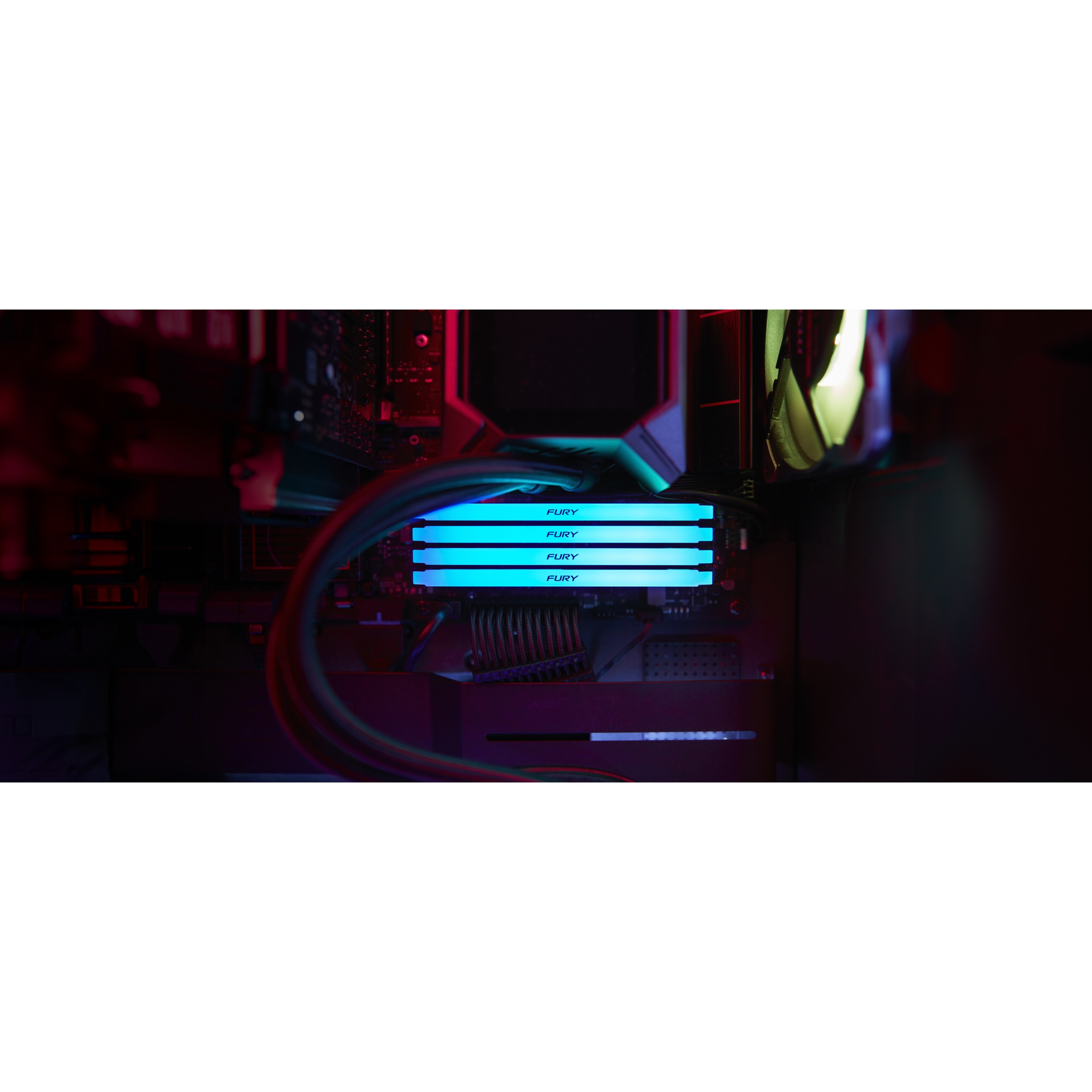 KINGSTON 32GB 3200MT/s DDR4 CL16 DIMM Kit of 2 FURY Beast RGB