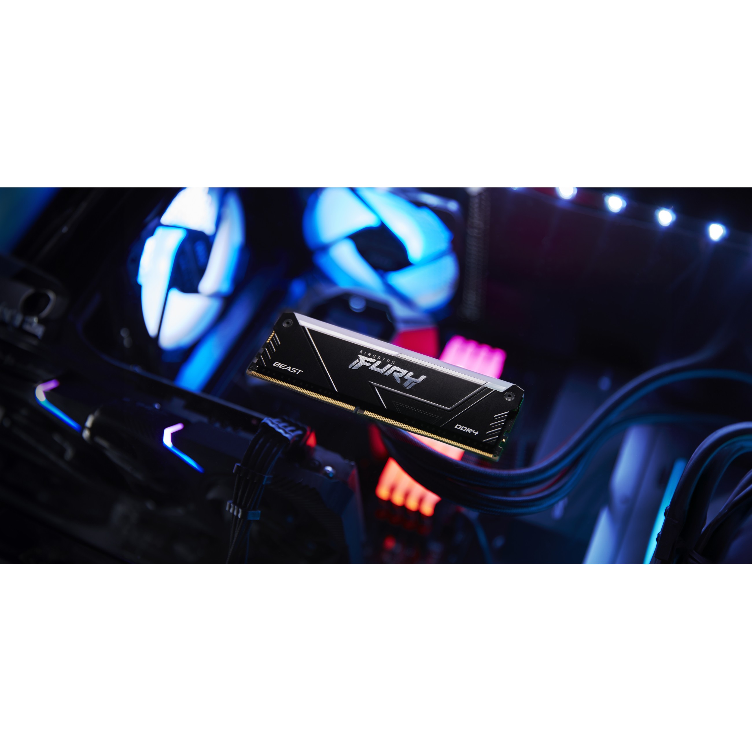 KINGSTON 32GB 3200MT/s DDR4 CL16 DIMM Kit of 2 FURY Beast RGB