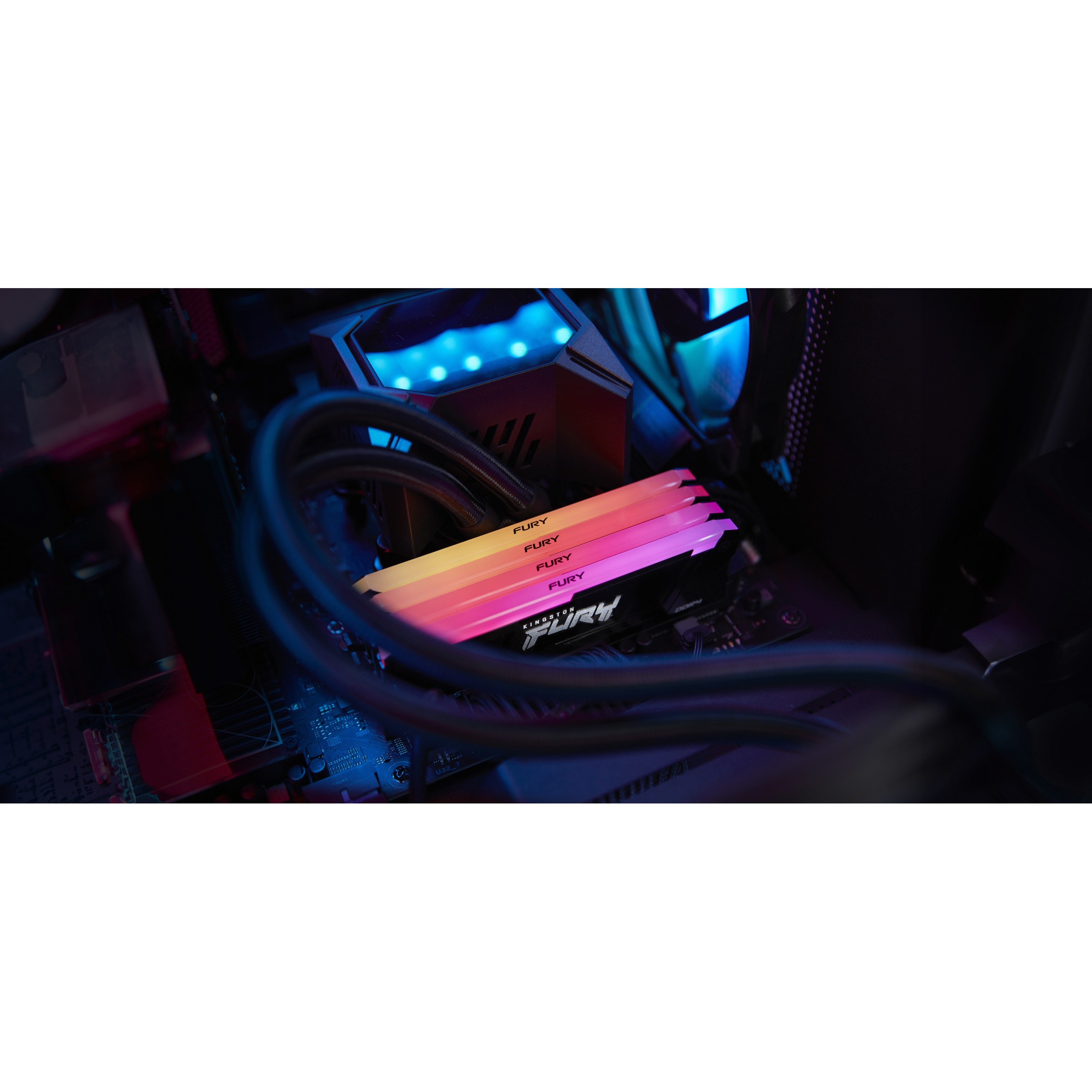KINGSTON 16GB 3600MT/s DDR4 CL17 DIMM Kit of 2 FURY Beast RGB