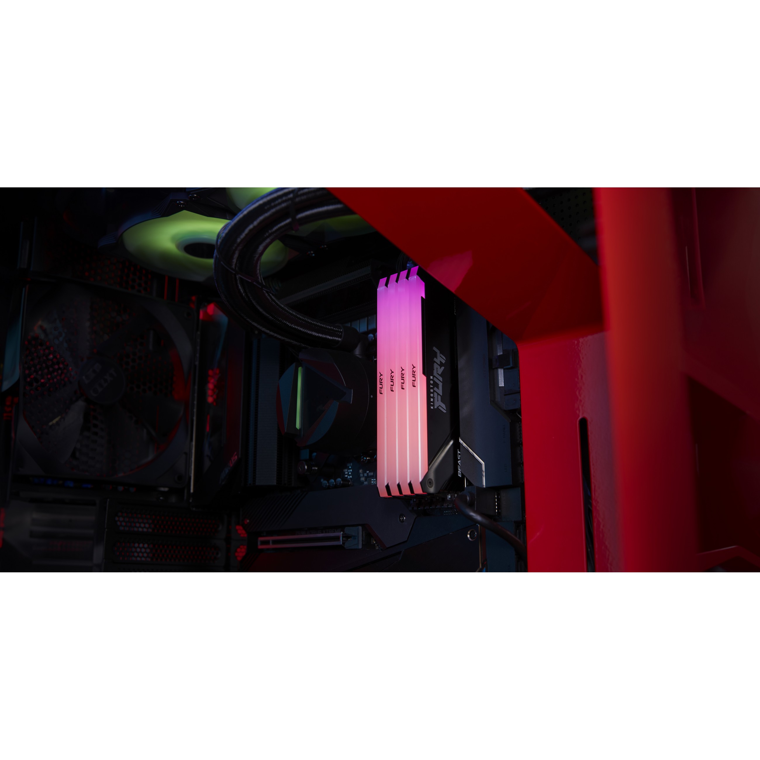 KINGSTON 16GB 3600MT/s DDR4 CL17 DIMM Kit of 2 FURY Beast RGB