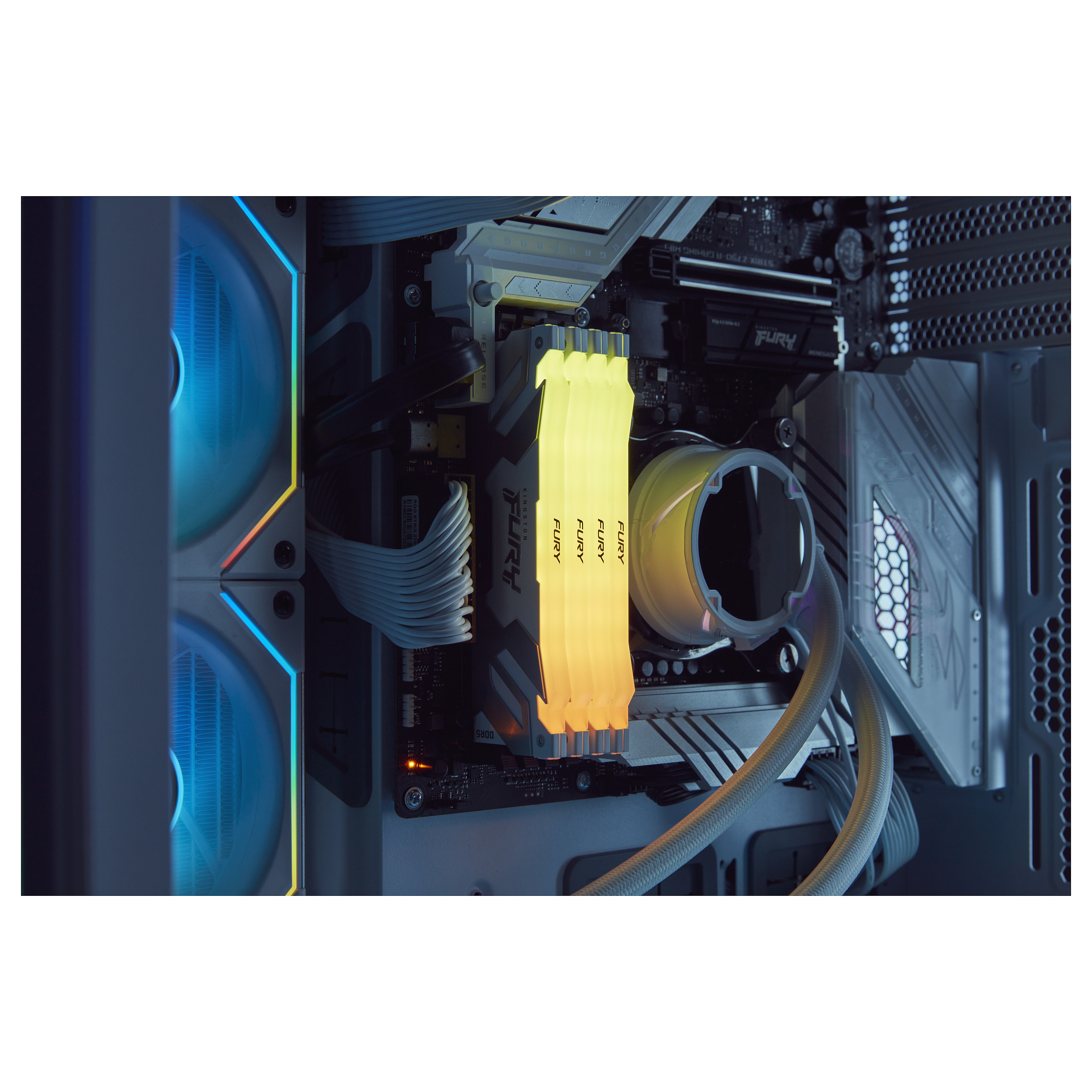 KINGSTON 96GB 6400MT/s DDR5 CL32 DIMM Kit of 2 FURY Renegade RGB XMP