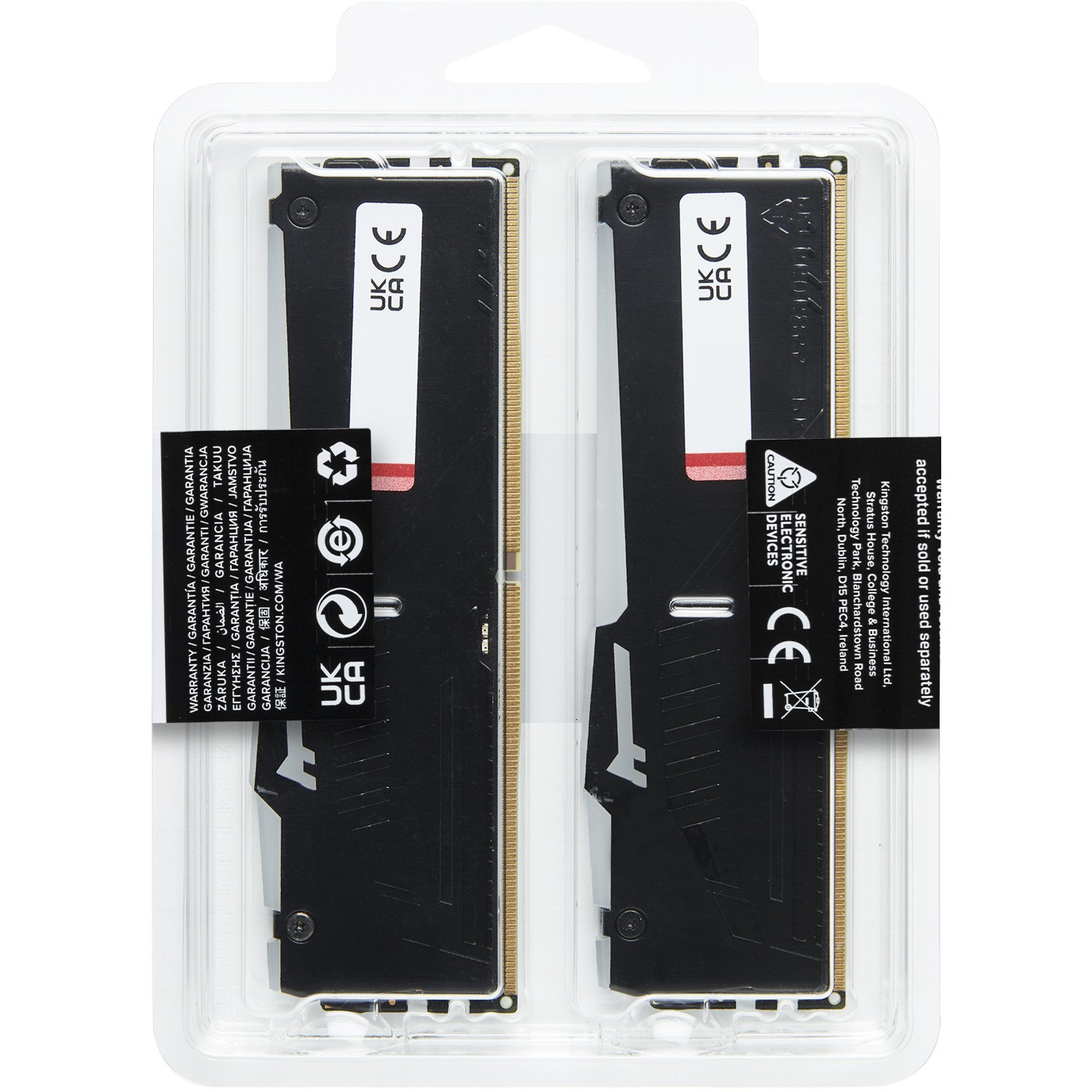 KINGSTON 32GB 6000MT/s DDR5 CL30 DIMM Kit of 2 FURY Beast RGB EXPO