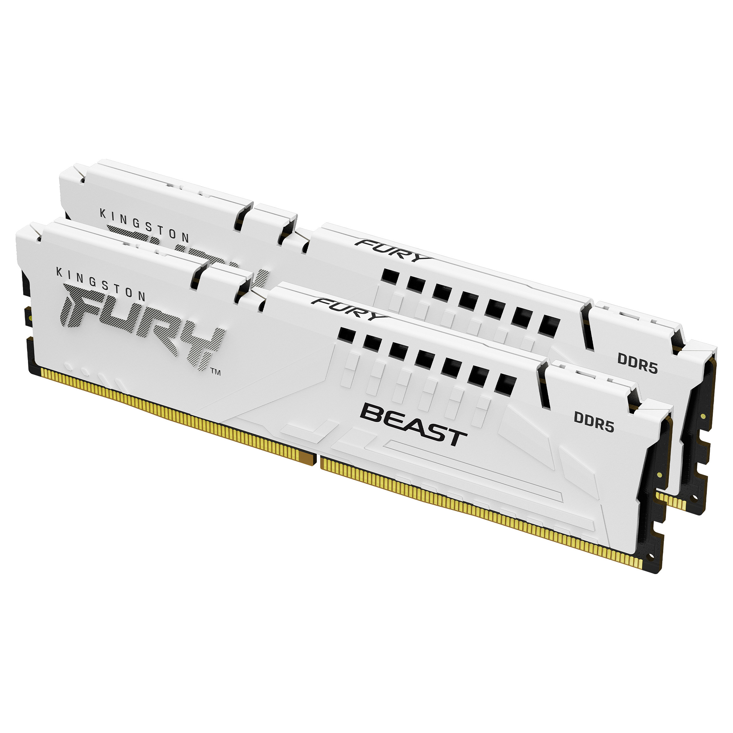 KINGSTON 64GB 6000MT/s DDR5 CL30 DIMM Kit of 2 FURY Beast White EXPO