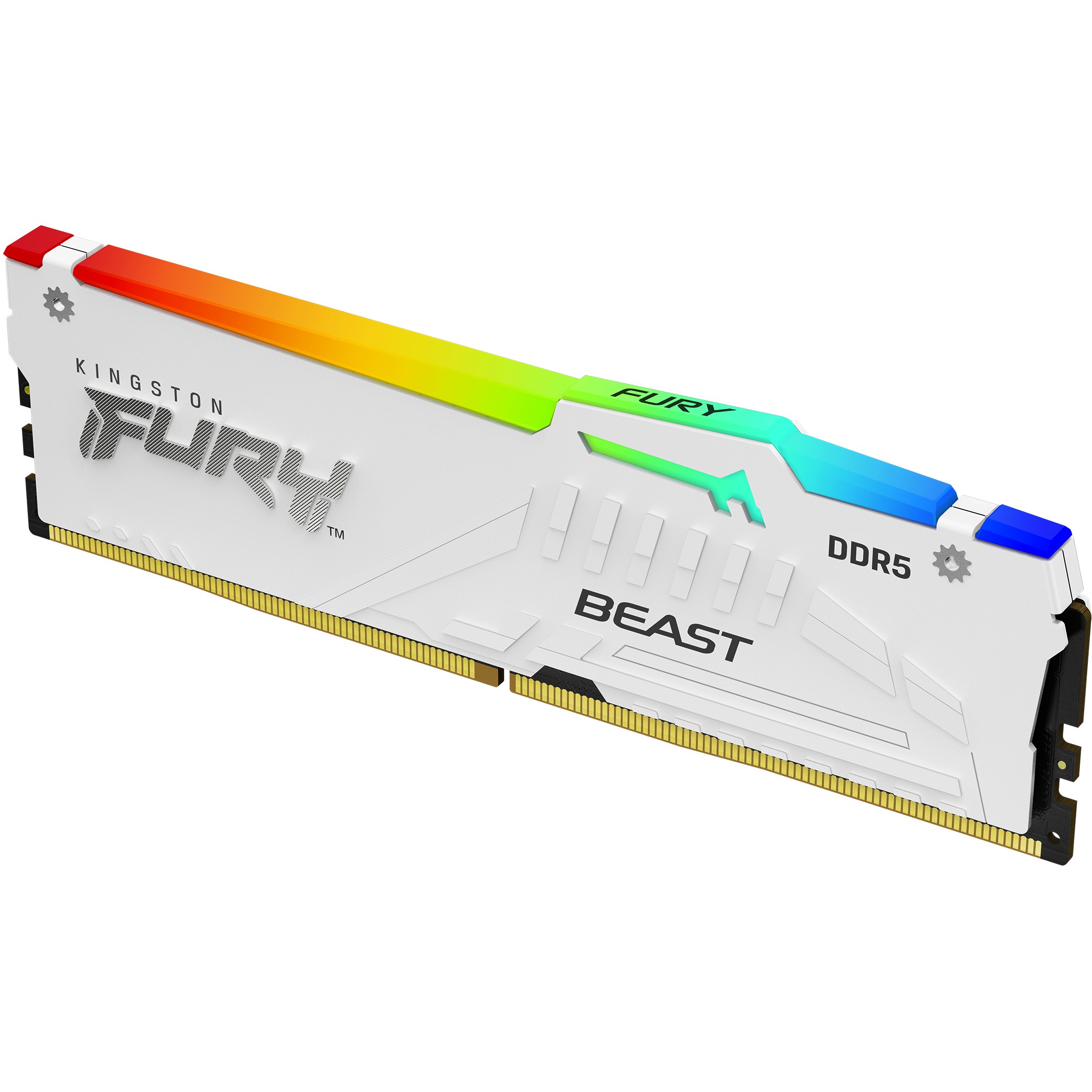KINGSTON 16GB 6000MT/s DDR5 CL36 DIMM FURY Beast White RGB EXPO