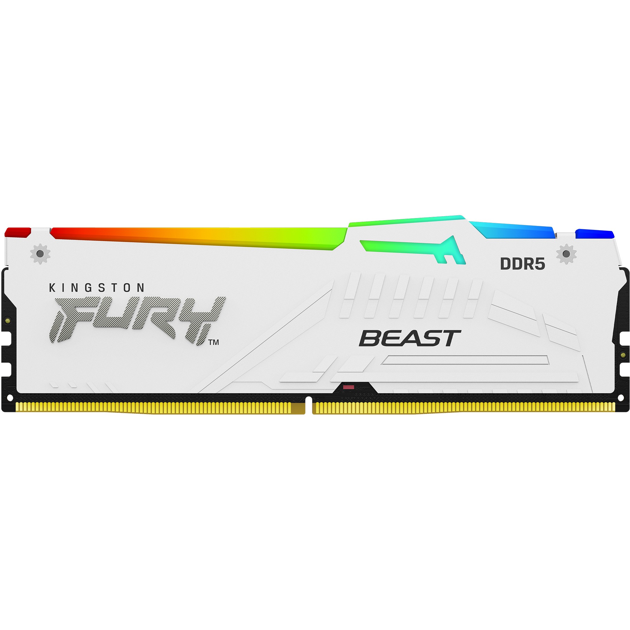 KINGSTON 16GB 6000MT/s DDR5 CL36 DIMM FURY Beast White RGB EXPO