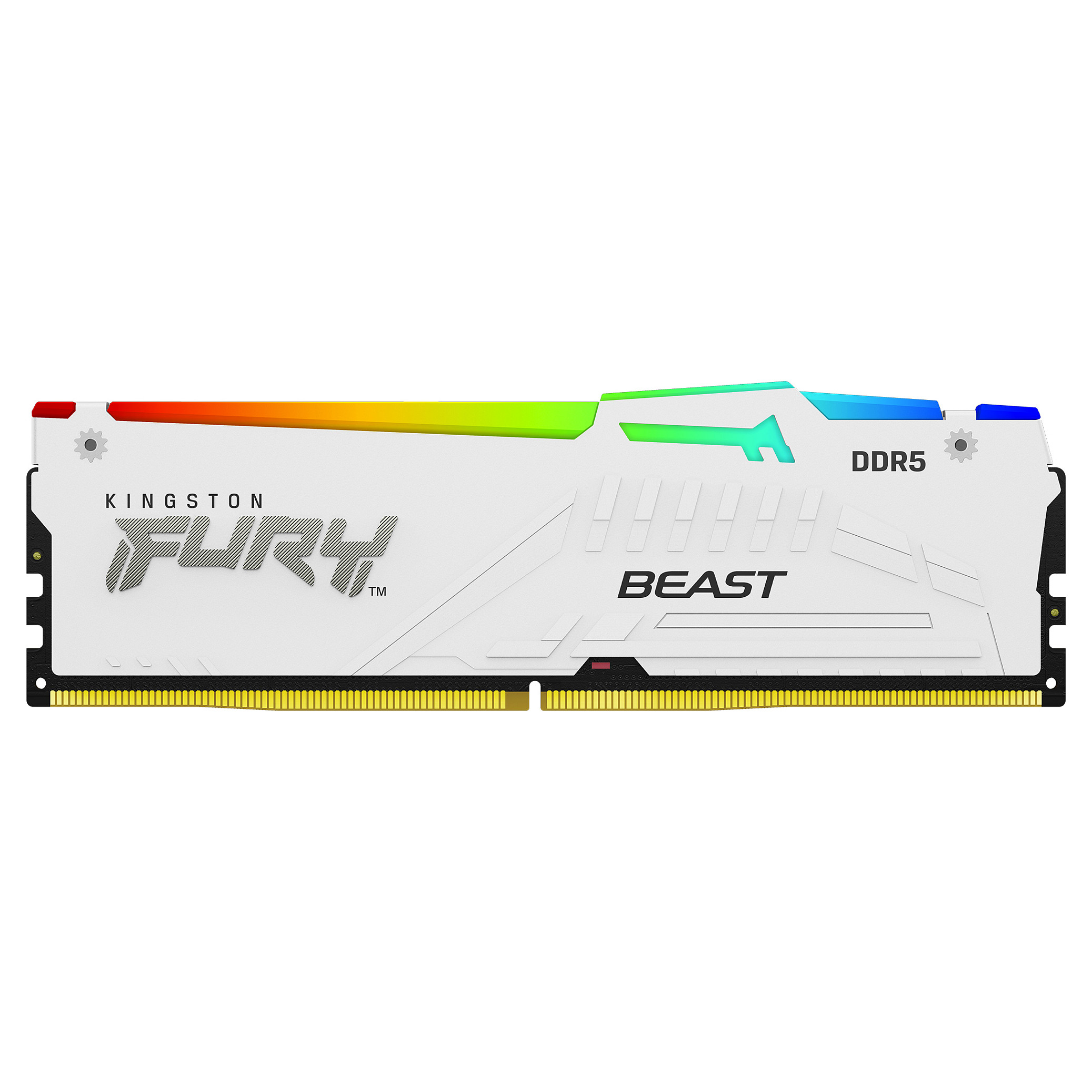 KINGSTON 32GB 6000MT/s DDR5 CL36 DIMM Kit of 2 FURY Beast White RGB EXPO