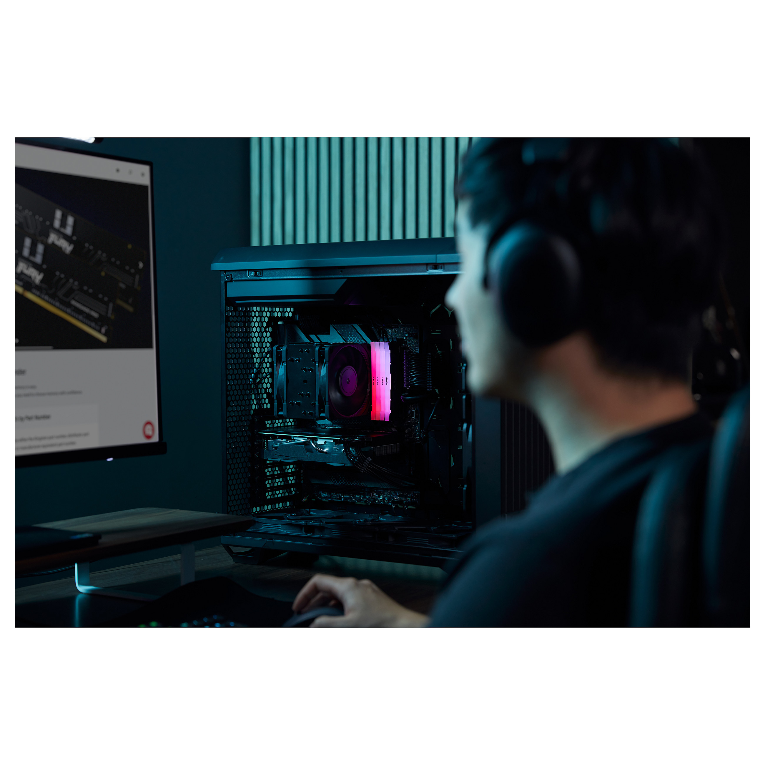 KINGSTON 64GB 3200MT/s DDR4 CL16 DIMM Kit of 2 FURY Renegade RGB
