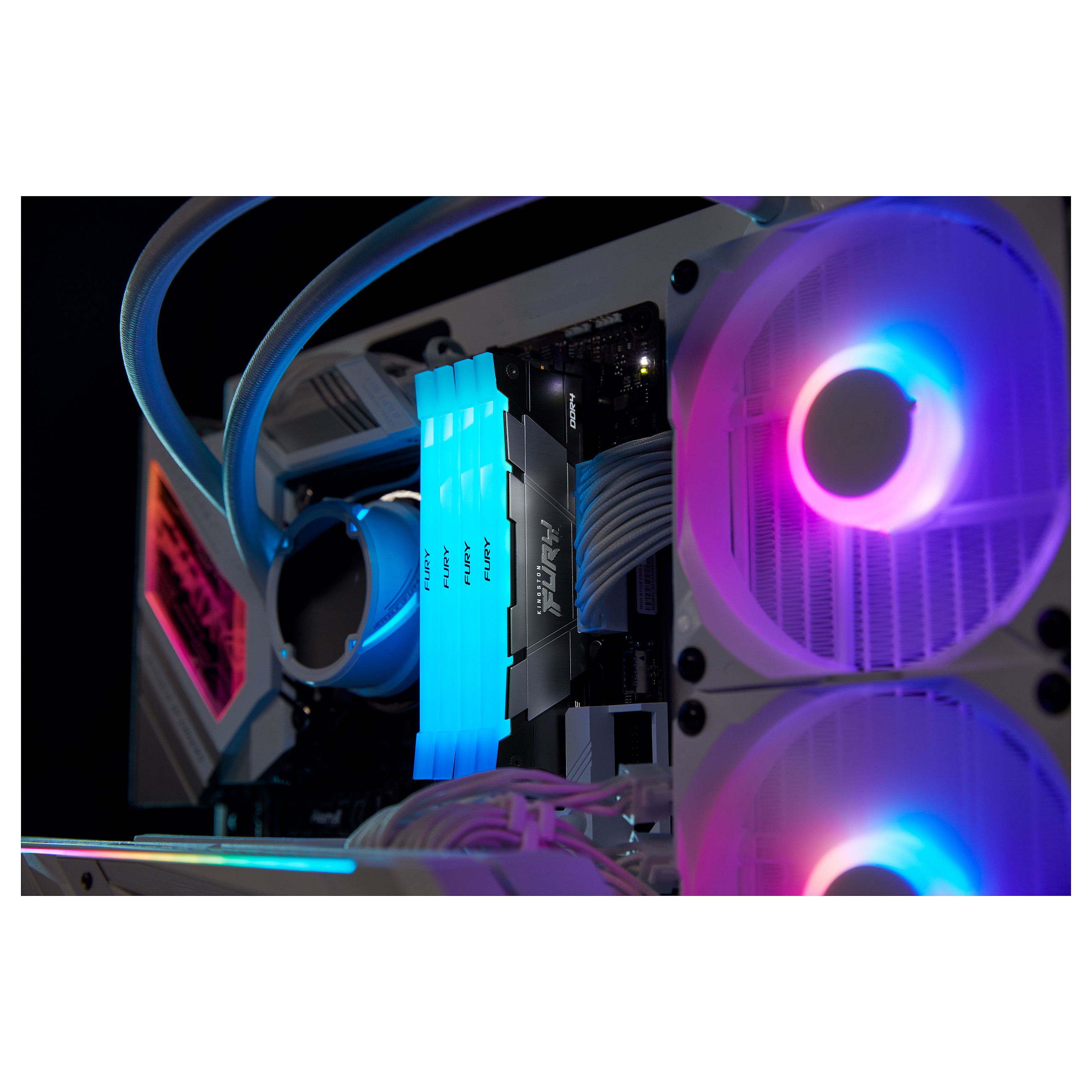 KINGSTON 64GB 3200MT/s DDR4 CL16 DIMM Kit of 2 FURY Renegade RGB