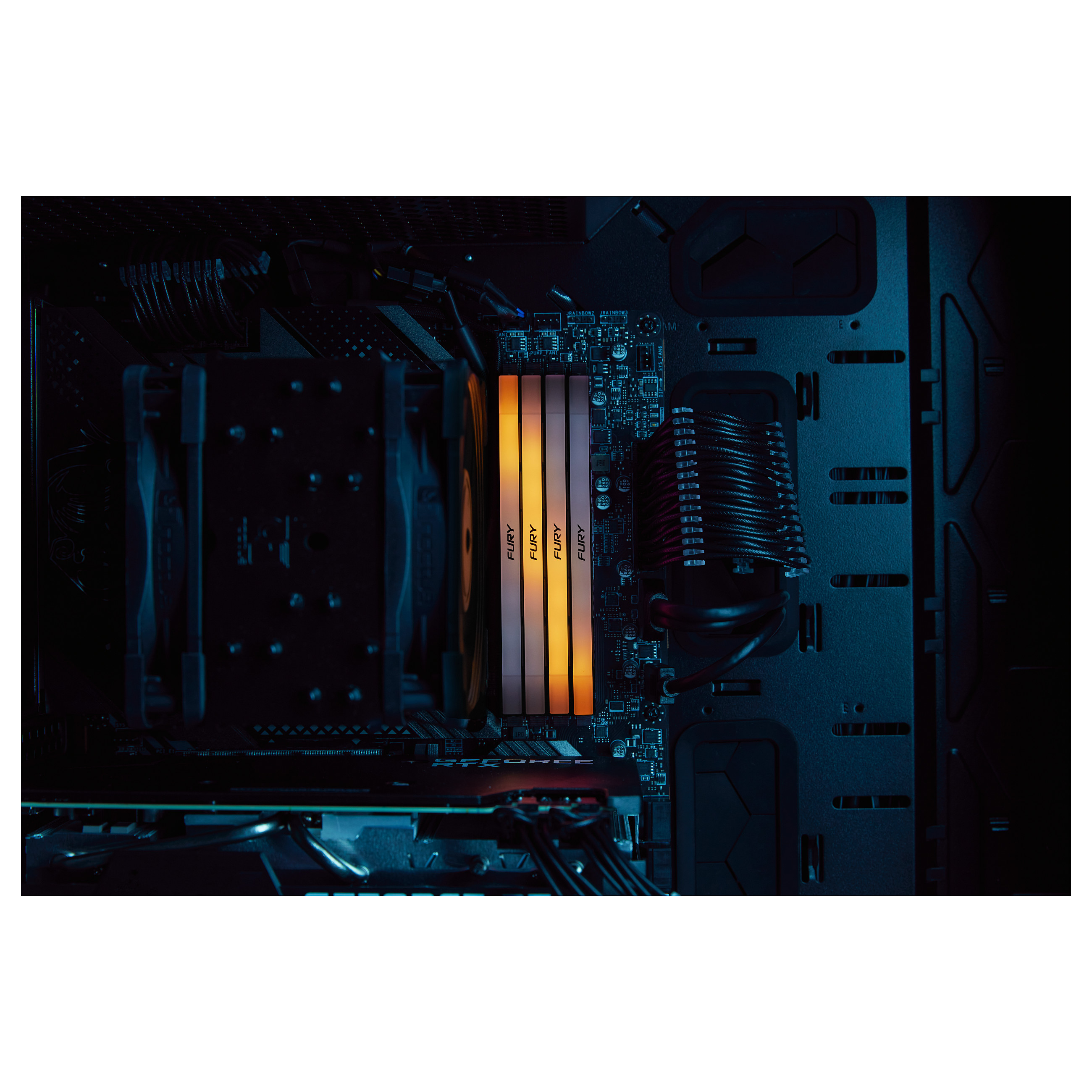 KINGSTON 64GB 3200MT/s DDR4 CL16 DIMM Kit of 2 FURY Renegade RGB