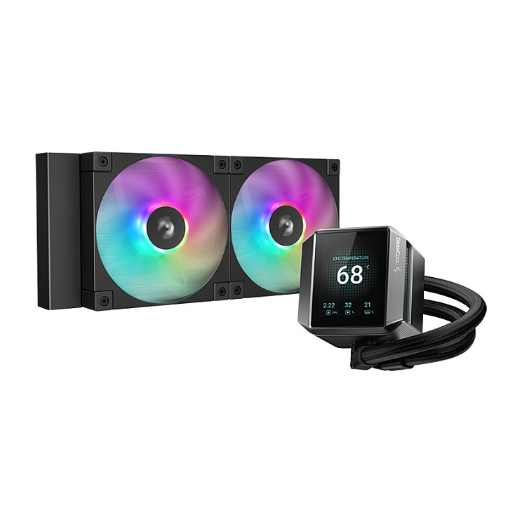 K Cooler Wasserkühlung DeepCool MYSTIQUE 240 ARGB