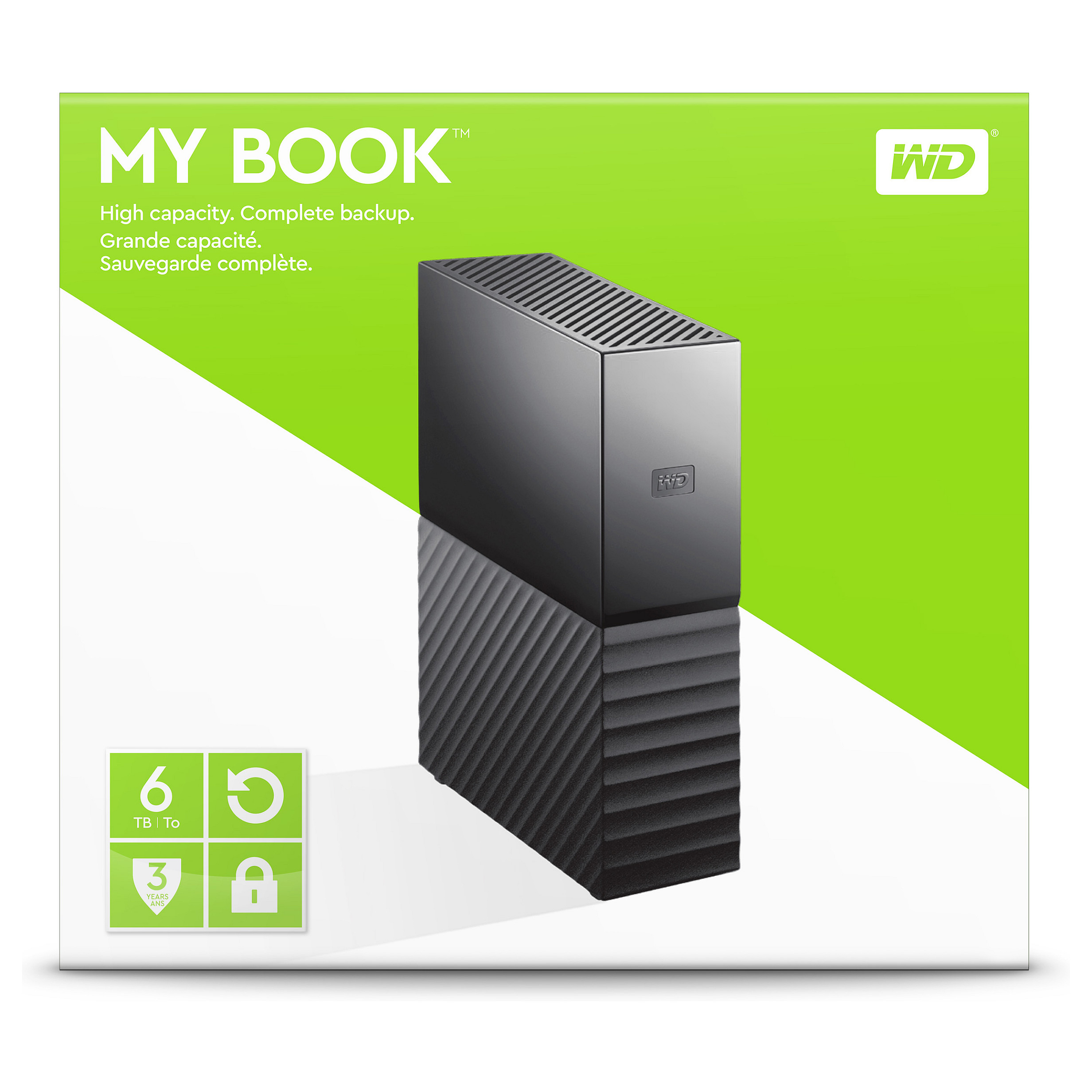3,5 6TB WD My Book black USB 3.0