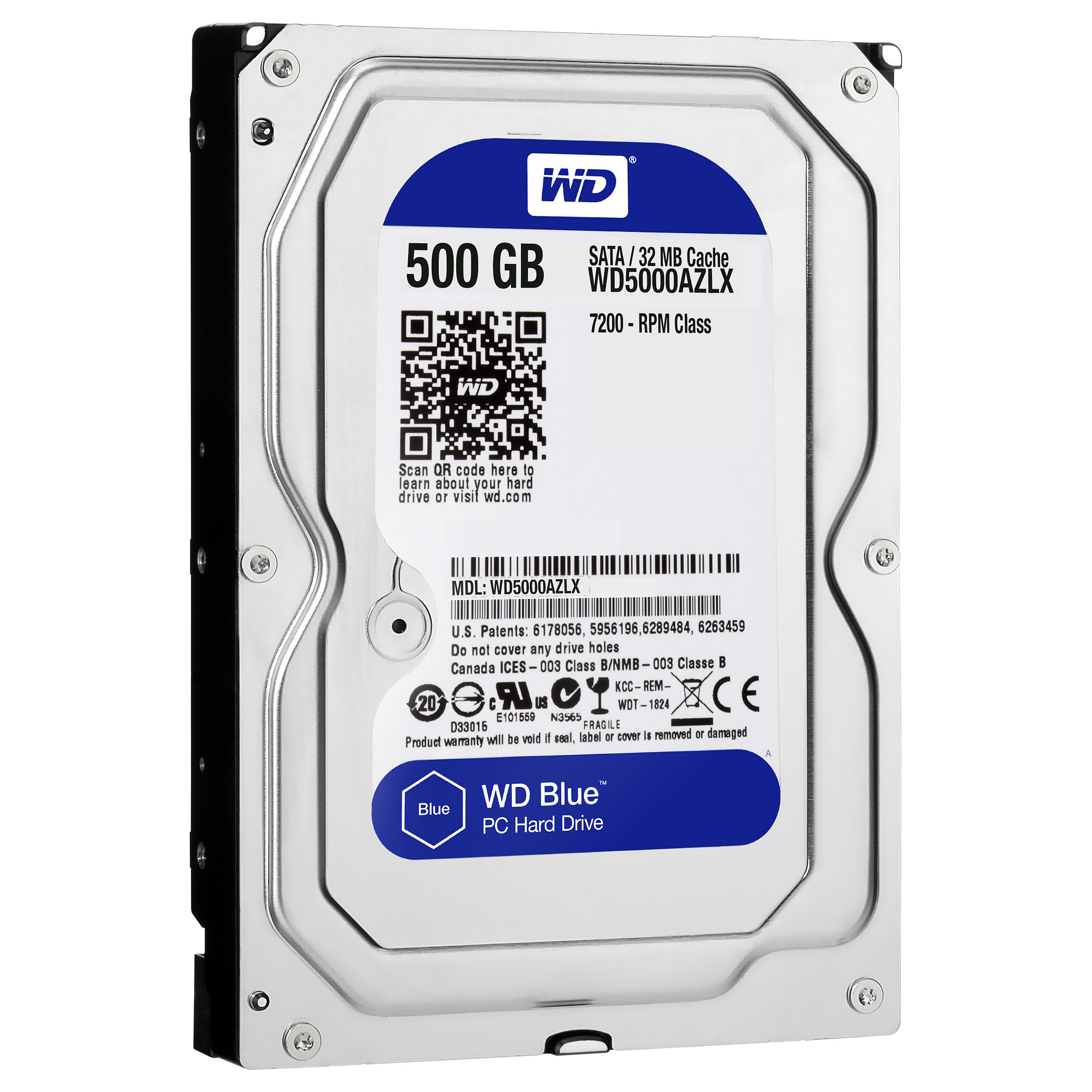 500GB WD5000AZLX BLUE 7200RPM 32MB