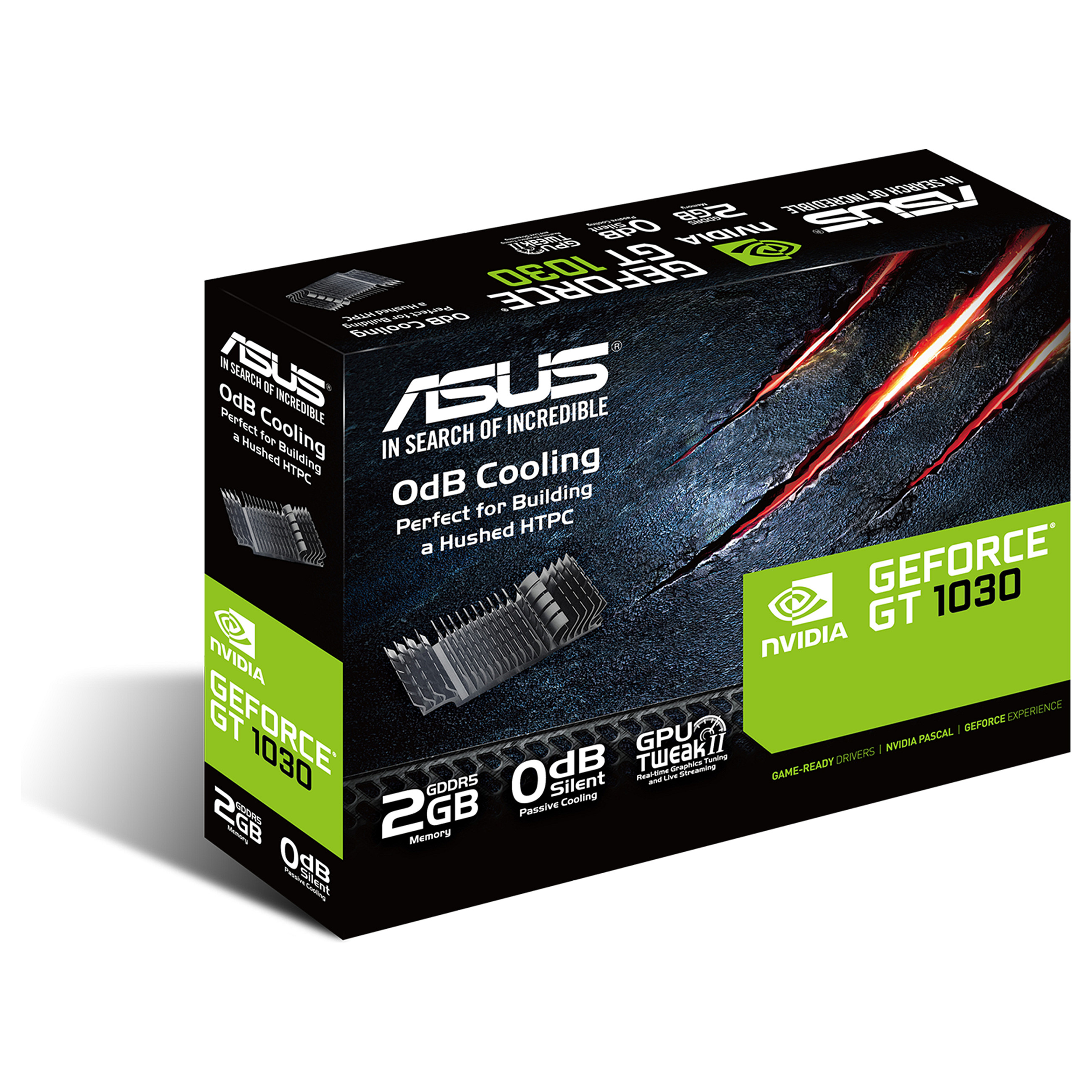 GT1030 2GB ASUS LP passiv GDDR5 GT1030-SL-2G-BRK