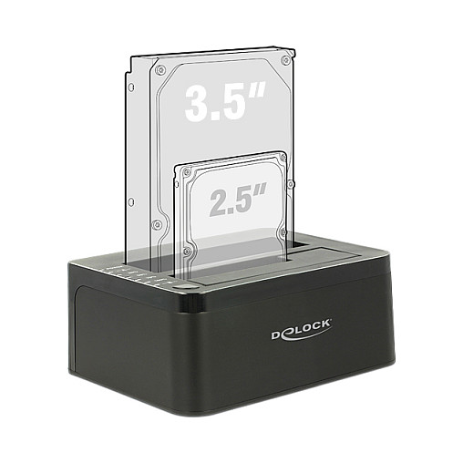 Dockingstation Delock 2x SATA III > USB3.0
