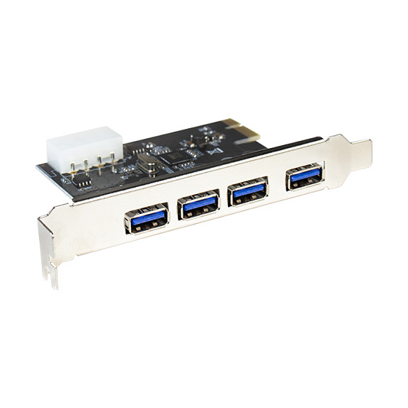 LogiLink 4-Port USB 3.0 PCI Express-Karte