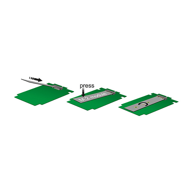 Adapter SATA > M.2 NGFF Delock