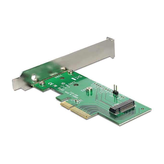 DeLock NVMe M.2 Key M PCI Express-Karte