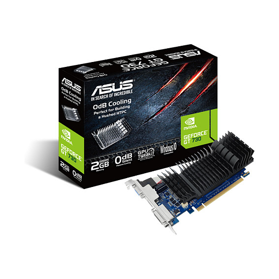 GT730 2GB ASUS LP passiv GDDR5 GT730-SL-2GD5-BRK