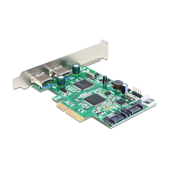 PCI Express Karte > 2 x extern U