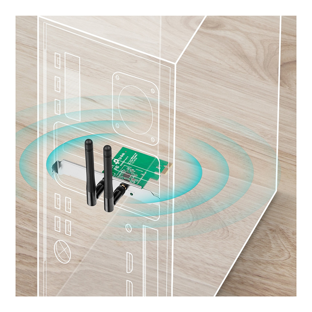 TP-Link TL-WN881ND - 300Mbps Wi-Fi PCI Express Adapter