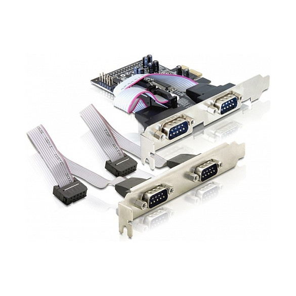 seriell PCIe 4x DeLock