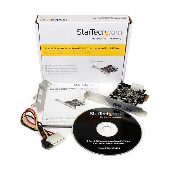 USB 2 PORT PCIE USB 3 CARD W/ UASP