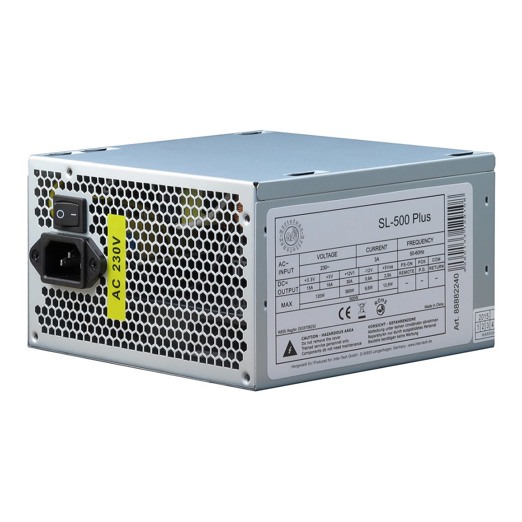 500W Inter-Tech SL-500 Plus ATX