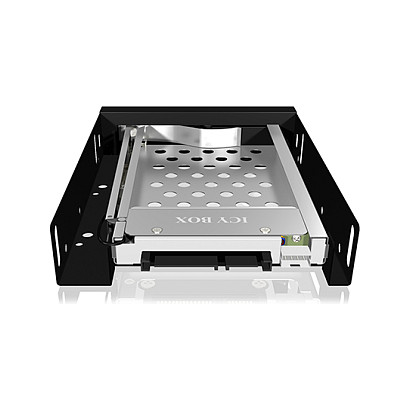 Wechselrahmen. 1xSATA 2.5" zu 1xSATA Host. trägerlos. für 3.5" Schacht ICY BOX