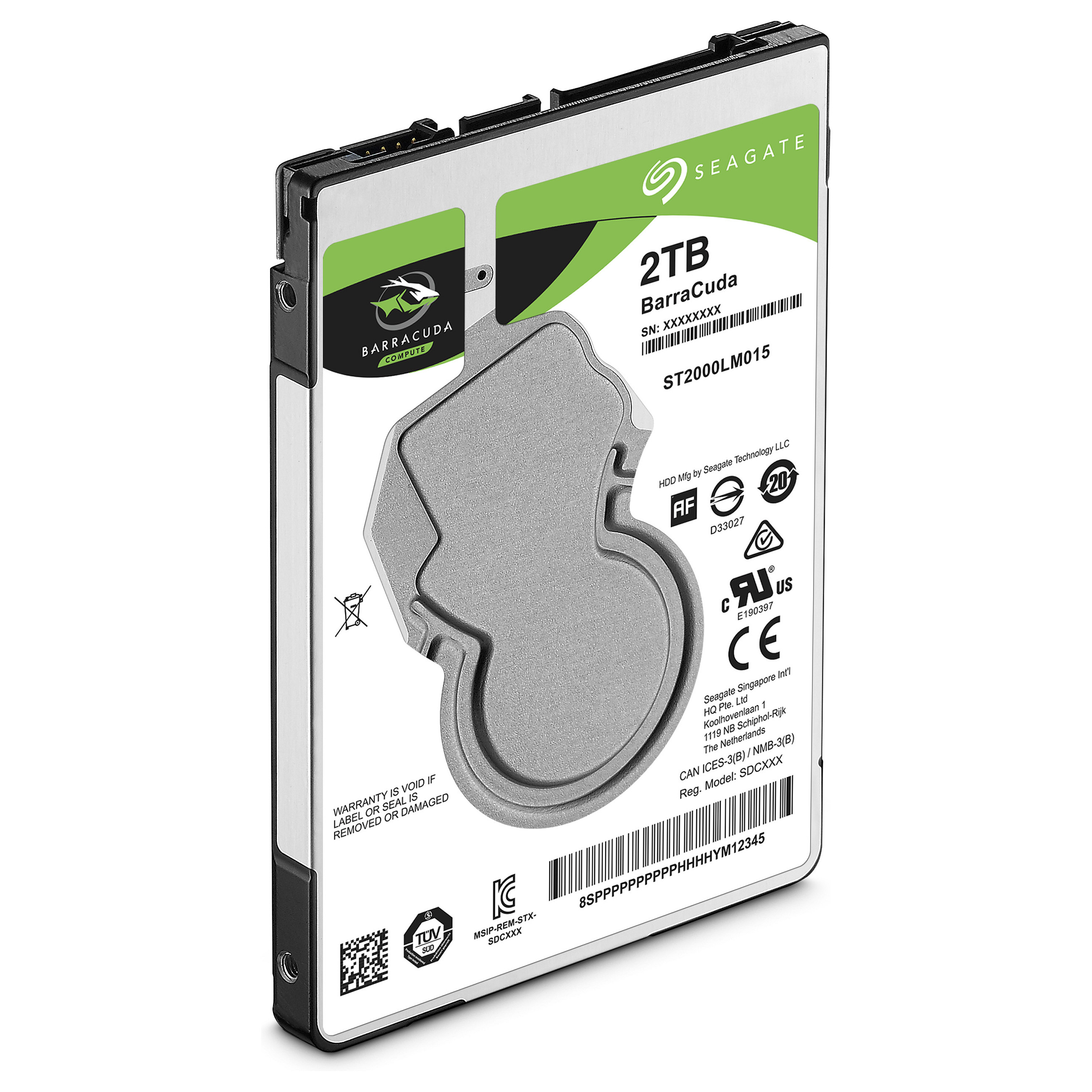 2TB Seagate Barracuda ST2000LM015 5400RPM *Bring-In-Warranty*
