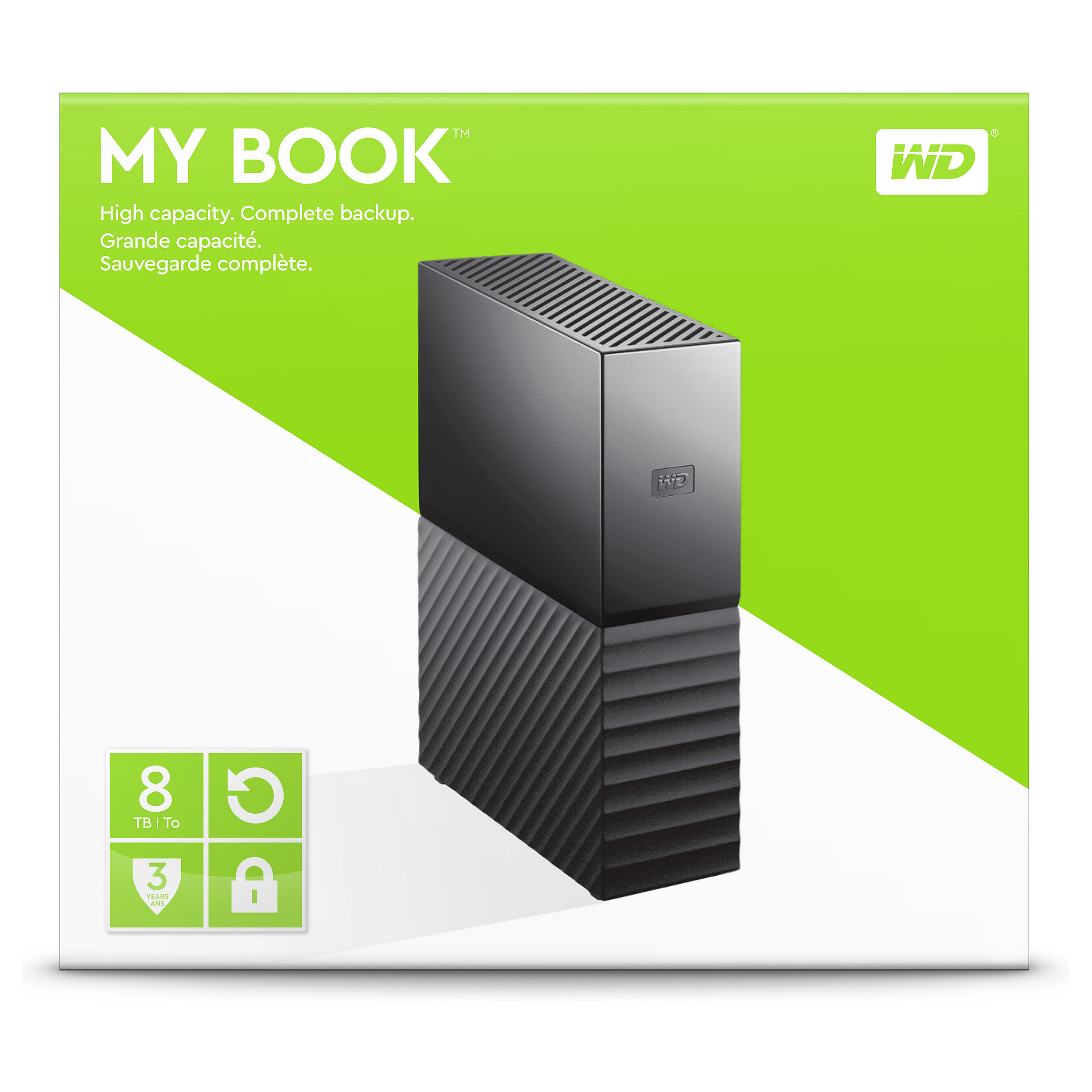 3,5 8TB WD My Book black USB 3.0
