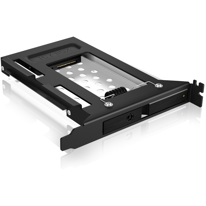 Montage-Rahmen. für 2.5' SATA HDD in ein PCI Slot. SATA Host ICY BOX