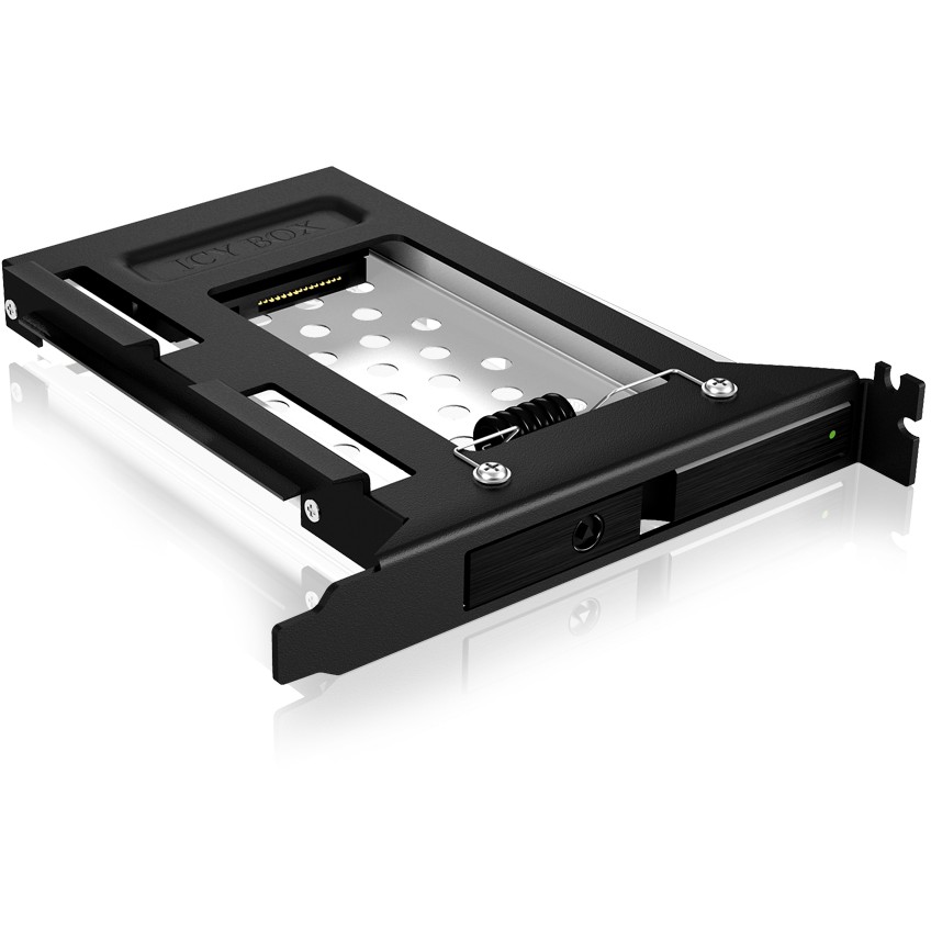 Montage-Rahmen. für 2.5' SATA HDD in ein PCI Slot. SATA Host ICY BOX
