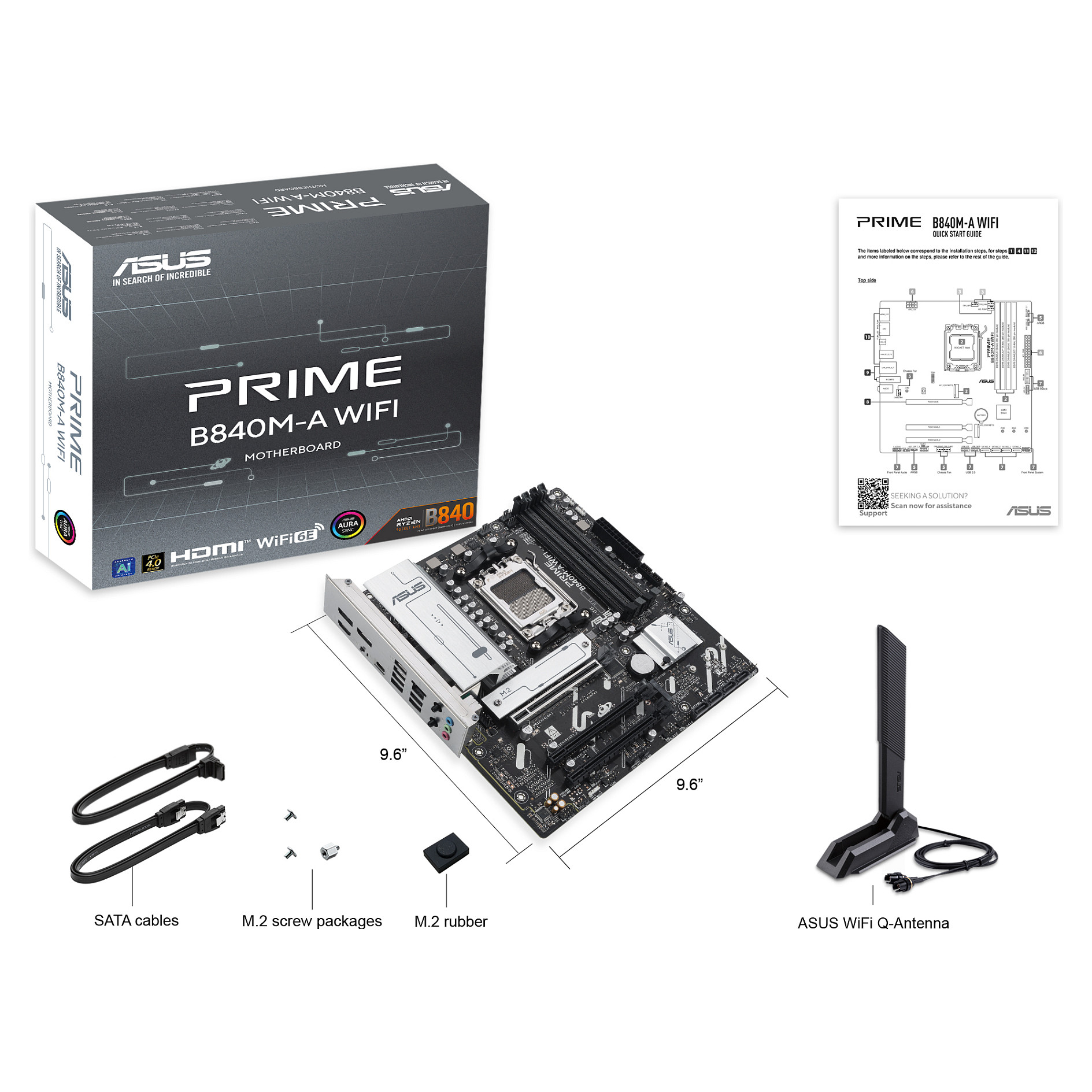 AM5 ASUS Prime B840M-A WIFI