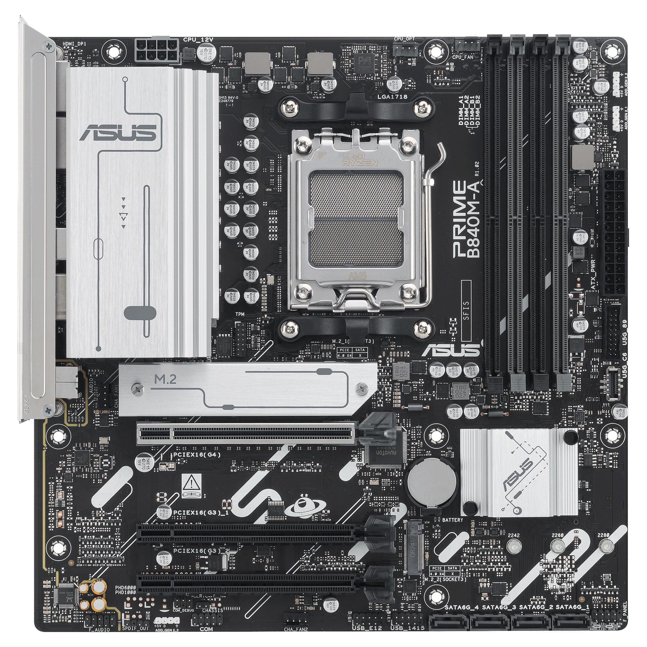 MB ASUS PRIME B840M-A-CSM (AMD.AM5.DDR5.mATX)