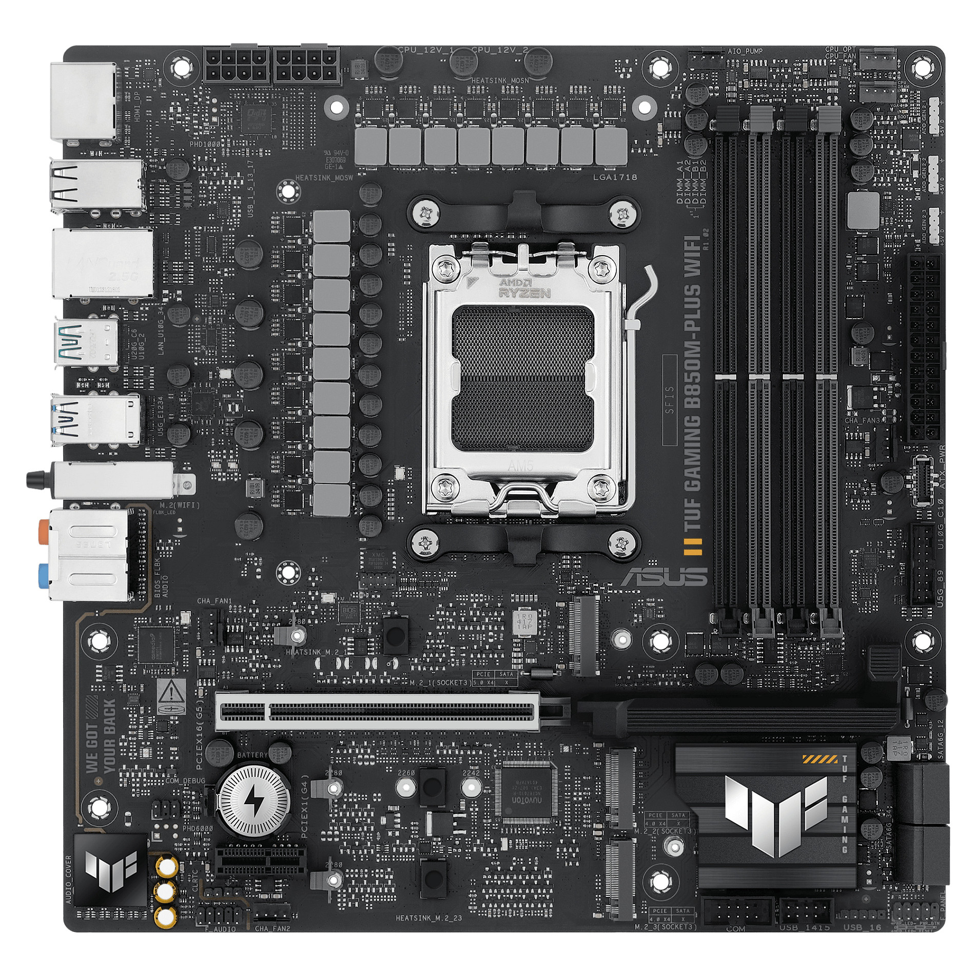 AM5 ASUS TUF B850M-PLUS WIFI