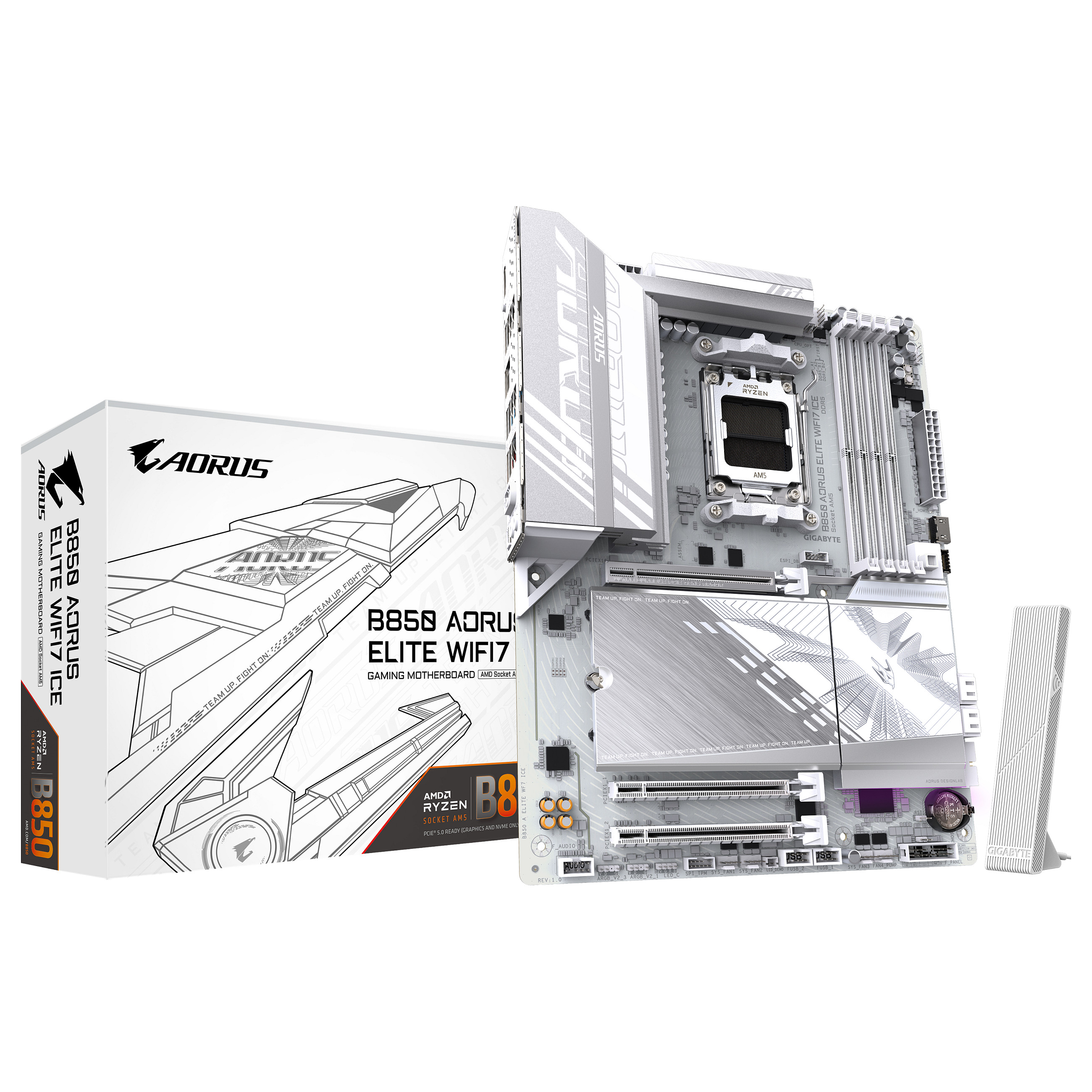 AM5 Gigabyte B850 AORUS ELITE WF7 ICE