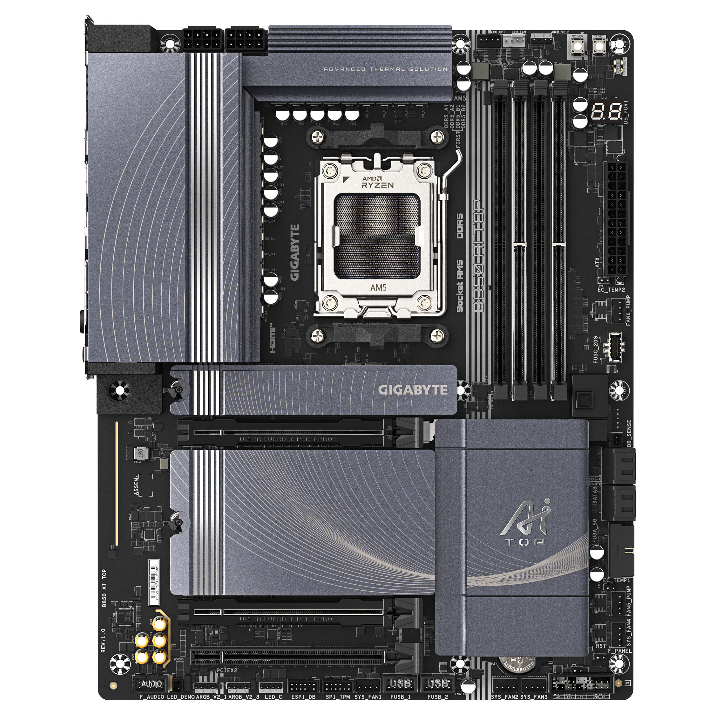 GIGA B850 AI TOP AM5/DDR5/µATX