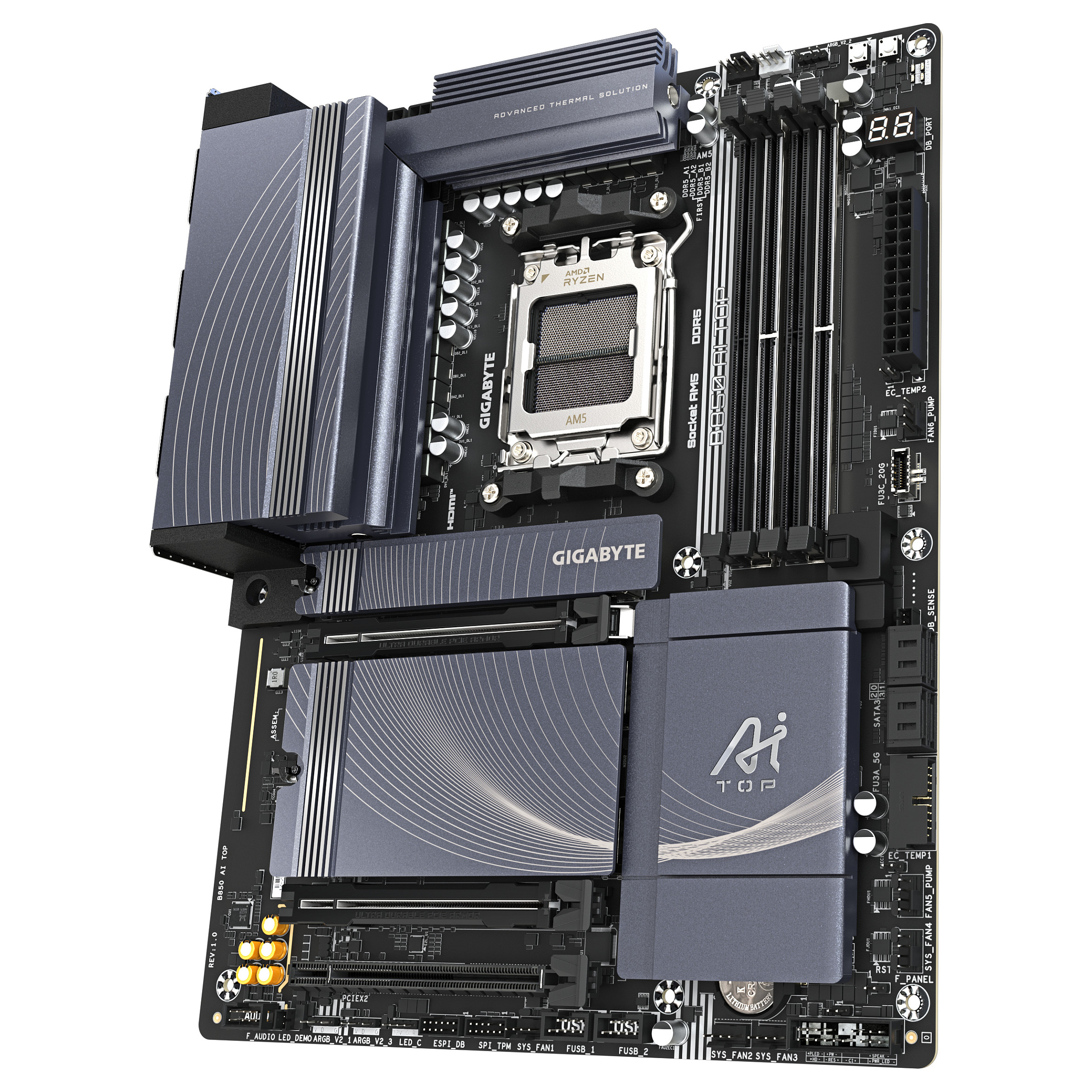 GIGA B850 AI TOP AM5/DDR5/µATX