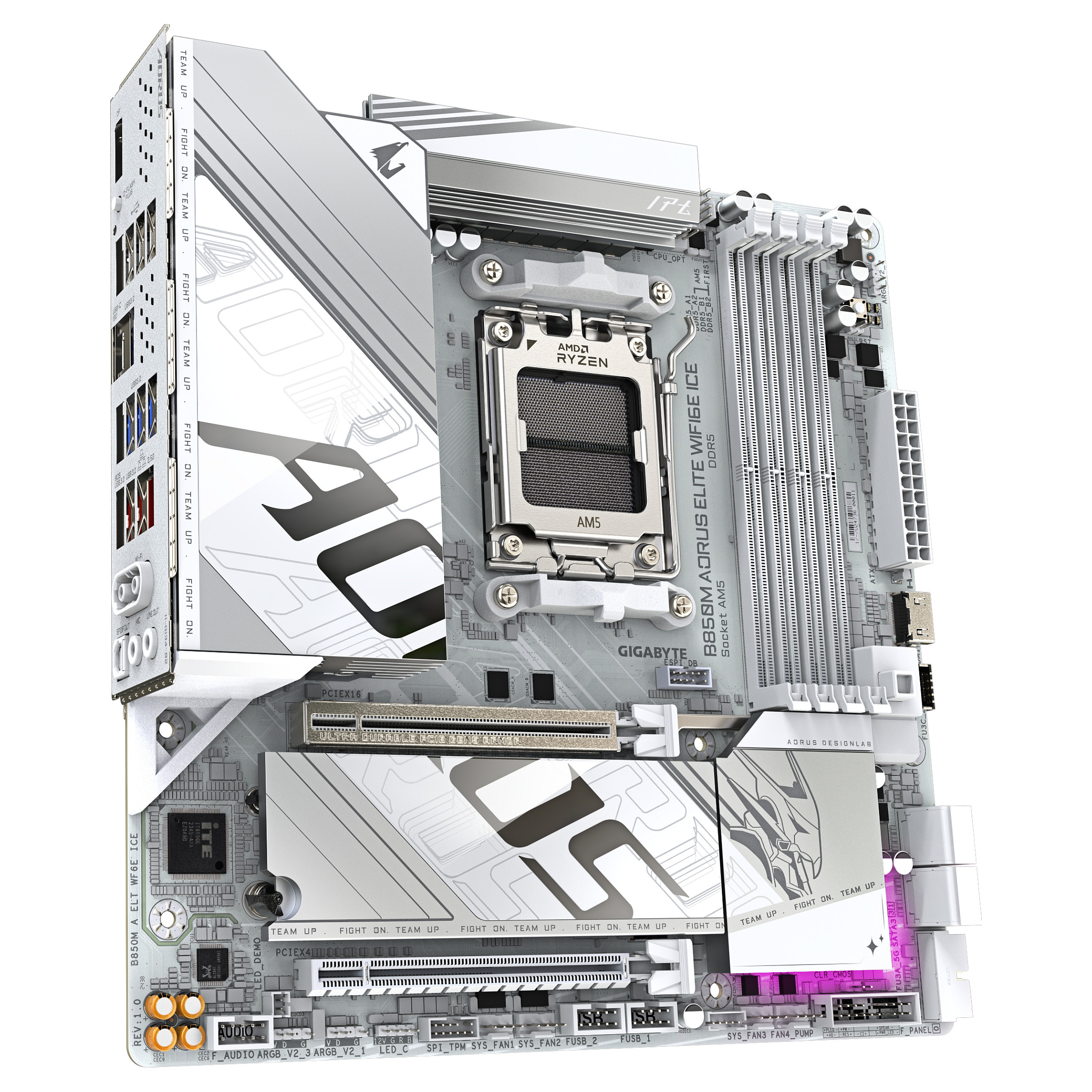 AM5 Gigabyte B850M AORUS ELITE WF6E ICE