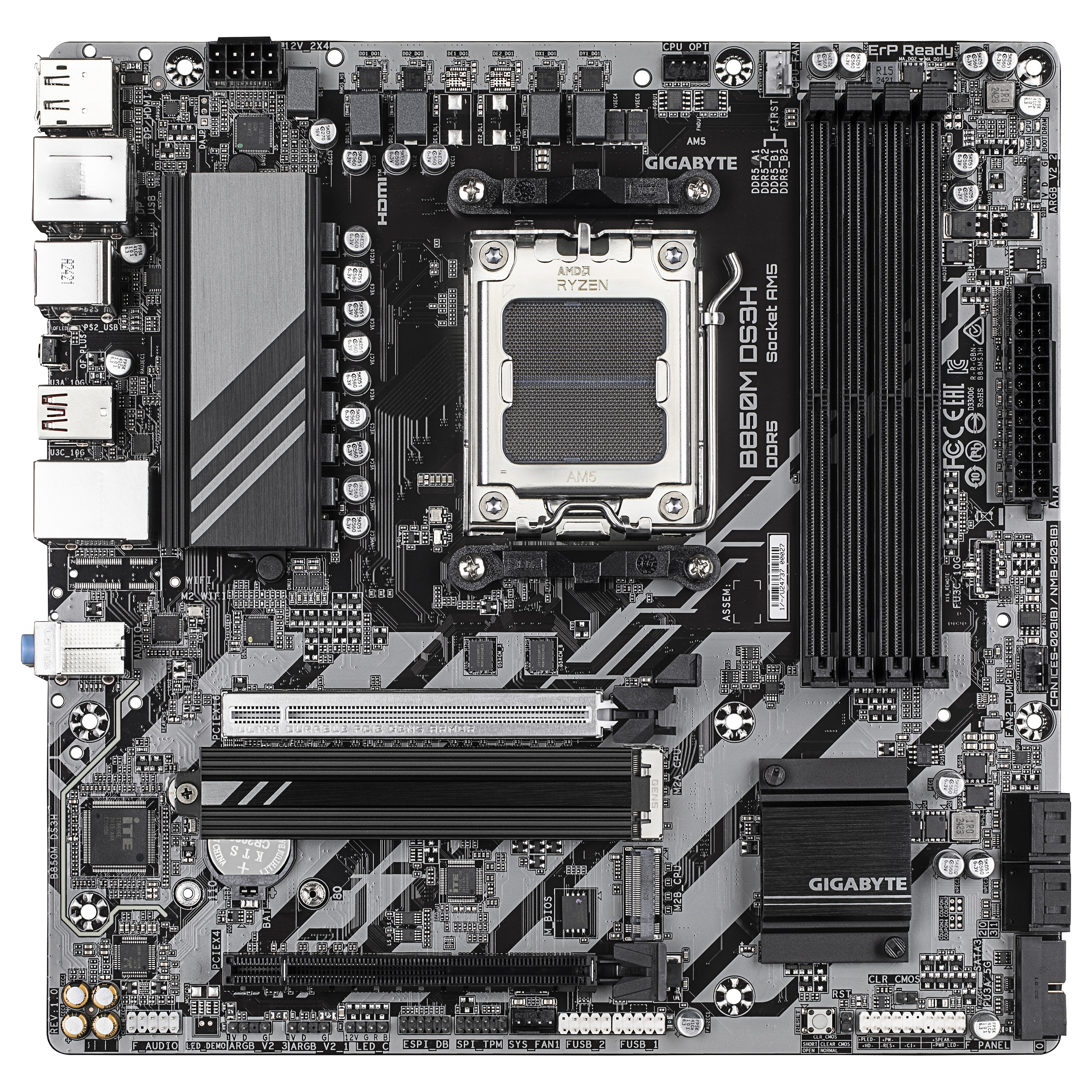 AM5 Gigabyte B850M DS3H