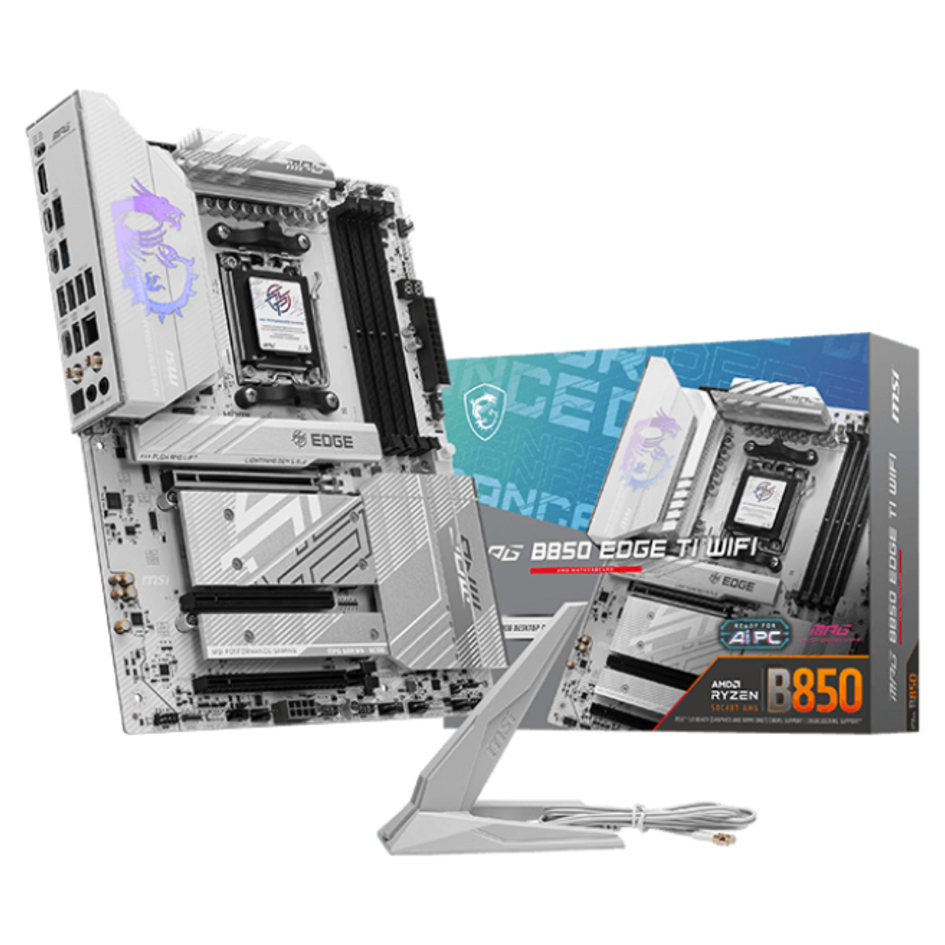 MSI MPG B850 EDGE TI Wifi (B850.AM5.ATX.DDR5)