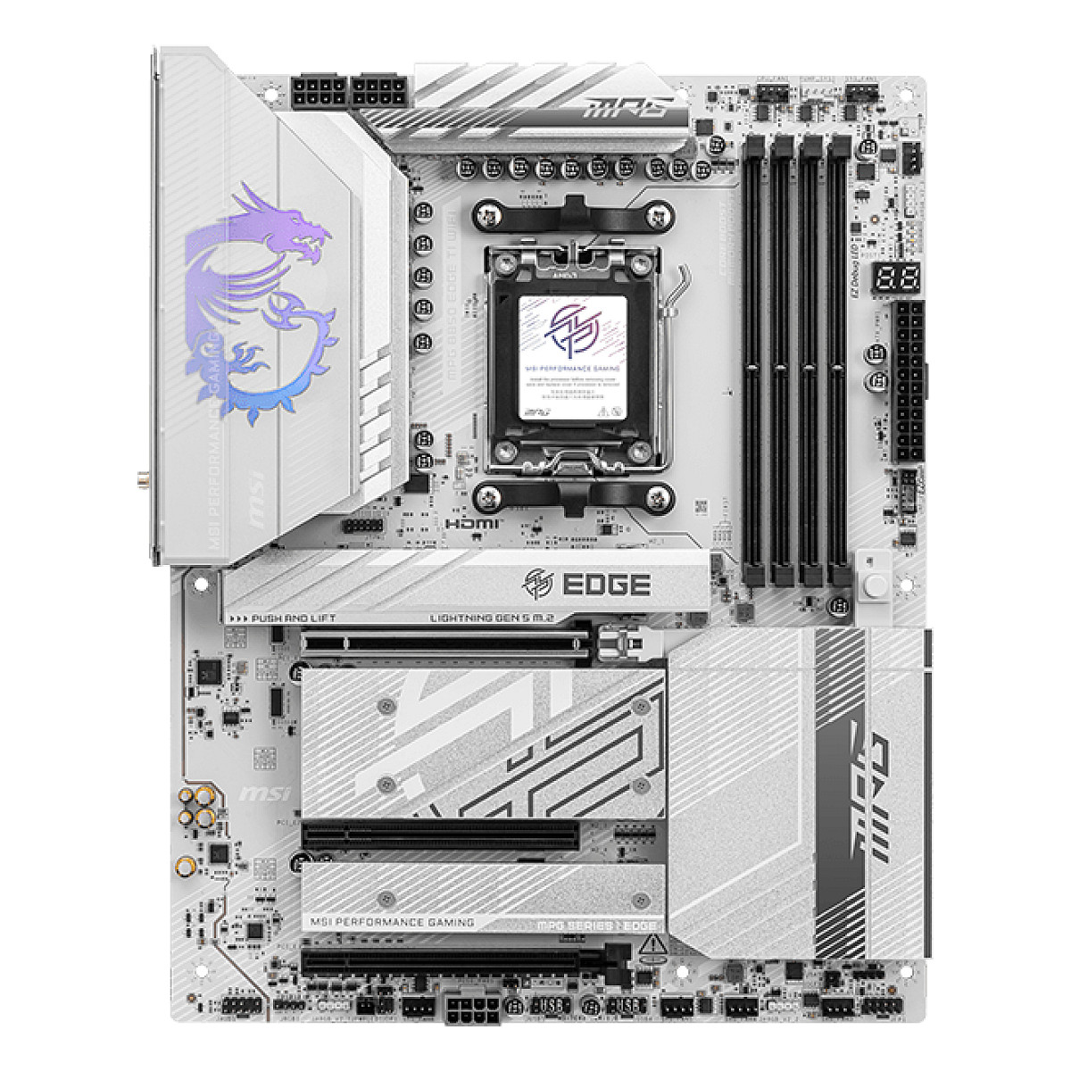 MSI MPG B850 EDGE TI Wifi (B850.AM5.ATX.DDR5)