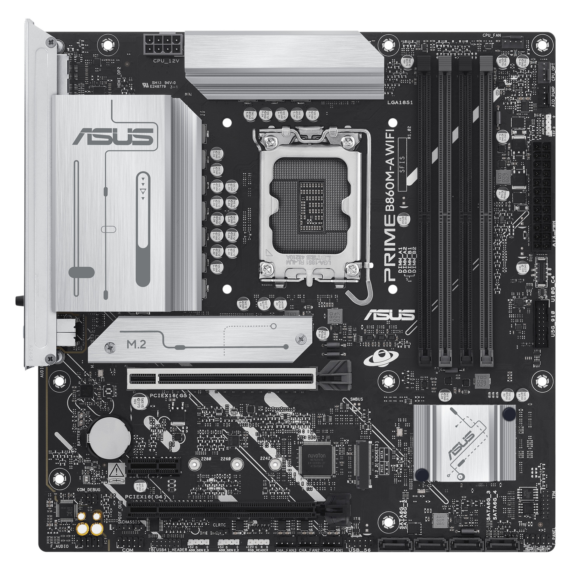 LGA1851 ASUS PRIME B860M-A WIFI