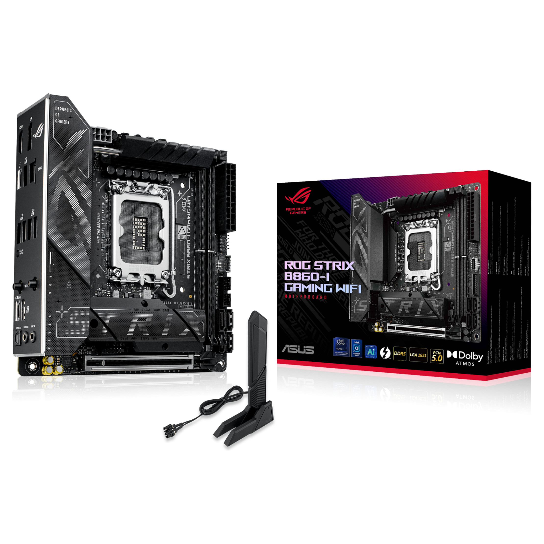 LGA1851 ASUS ROG STRIX B860-I GAMING WIFI