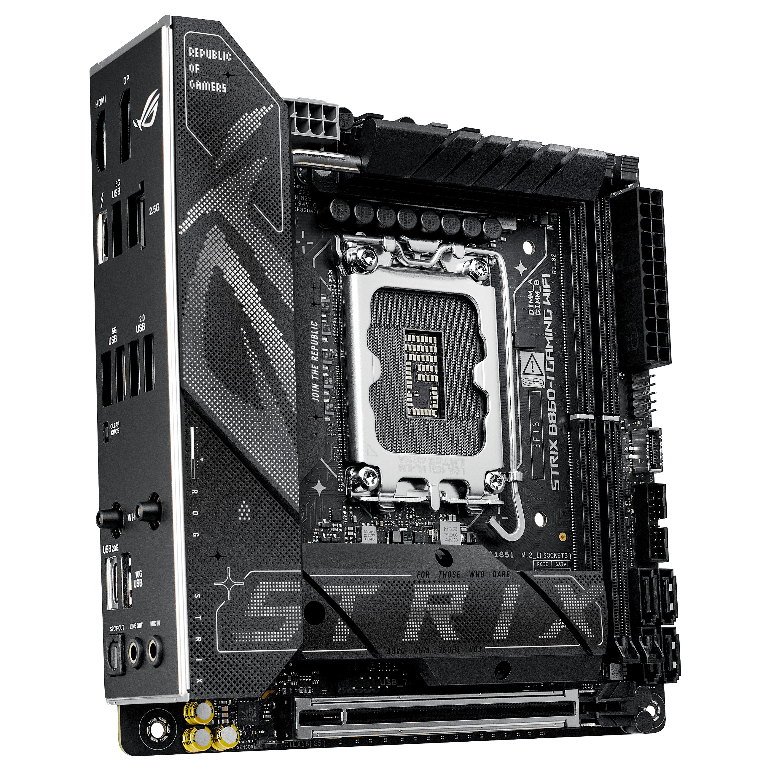 LGA1851 ASUS ROG STRIX B860-I GAMING WIFI