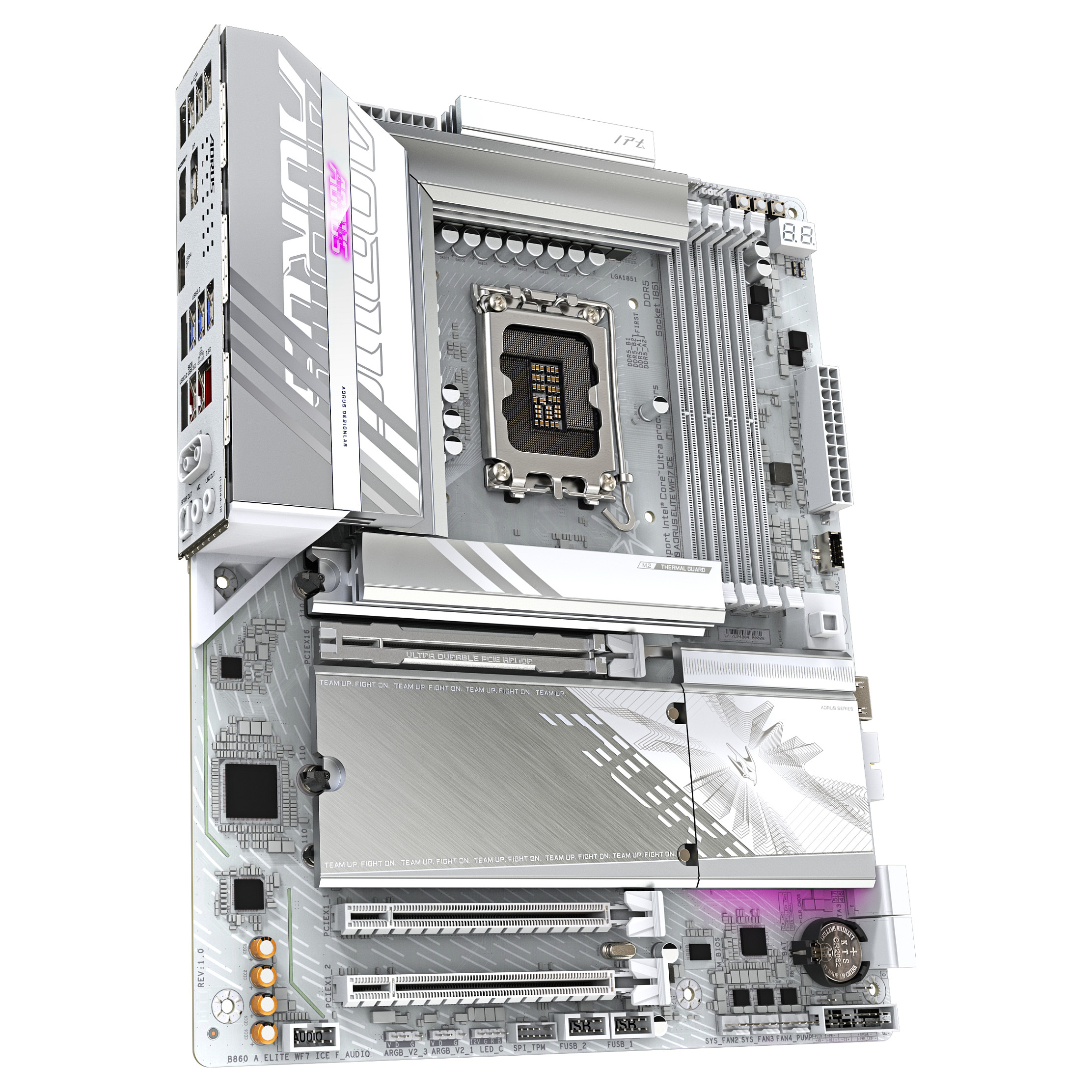 GIGA B860 AORUS ELITE WF7 ICE S1851/DDR5/ATX