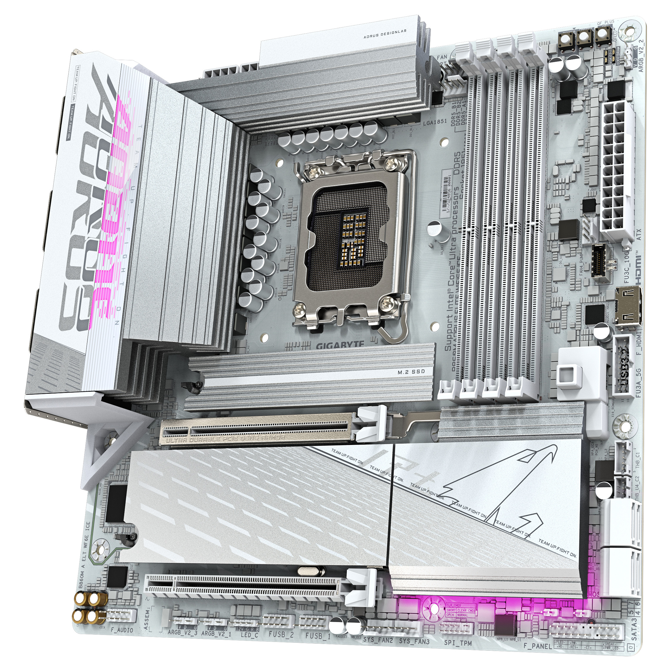 LGA1851 Gigabyte B860M AORUS ELITE WF6E ICE