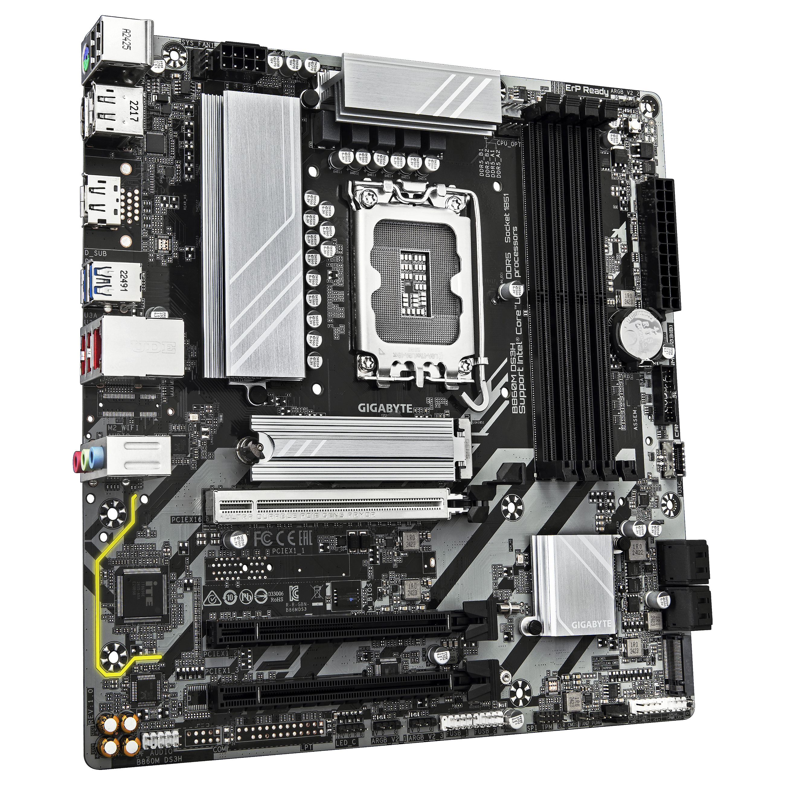 LGA1851 Gigabyte B860M DS3H