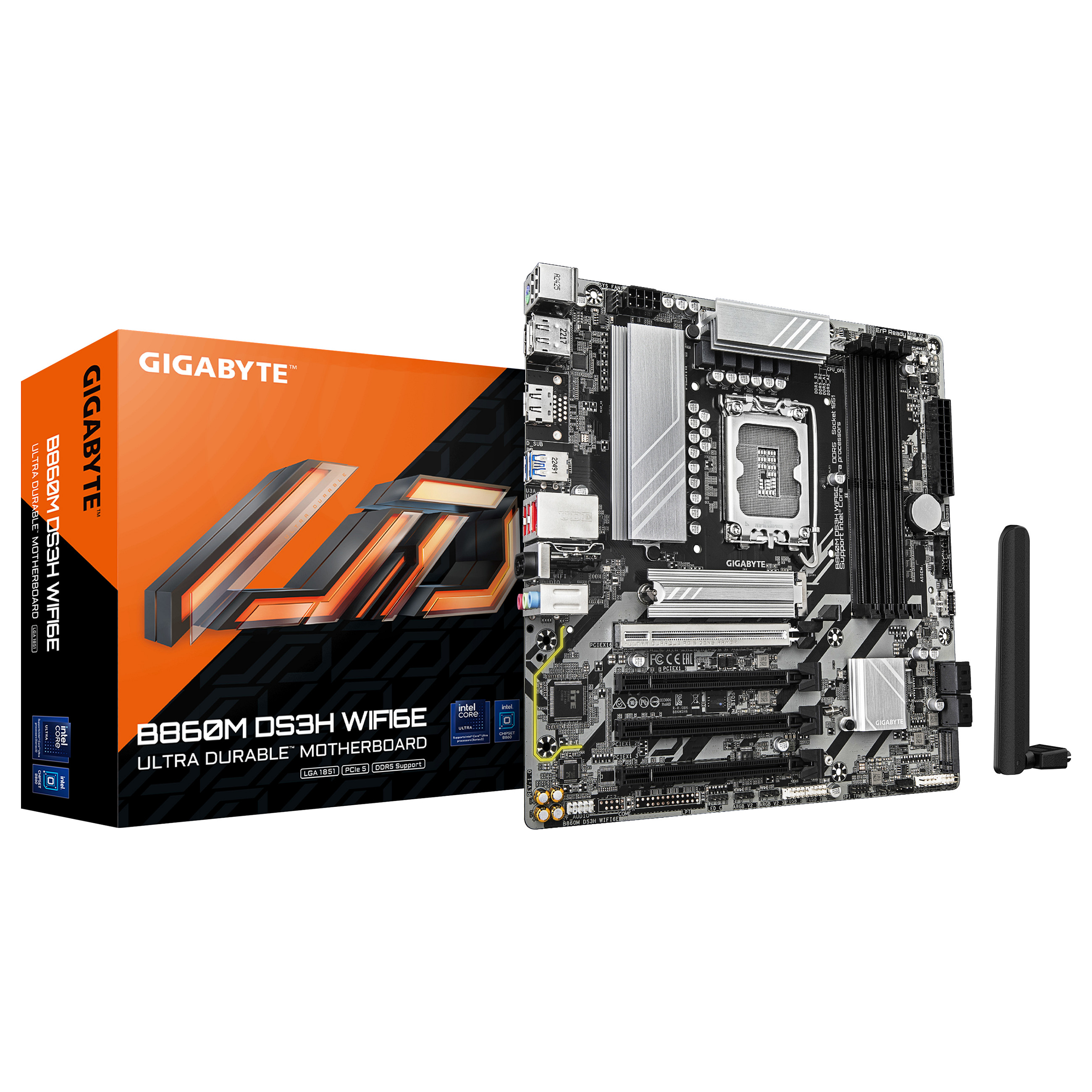 LGA1851 Gigabyte B860M DS3H WIFI6E