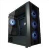 LC-810B DARK CRAWLER X CASE BLACK ATX LC-POWER